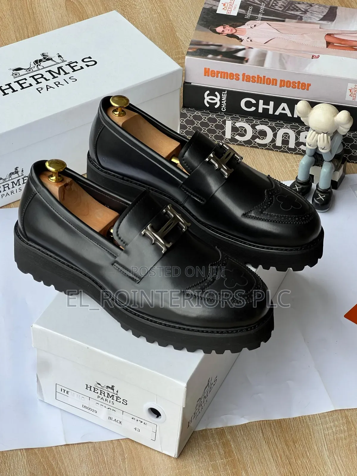 Herms Elegant Loafers