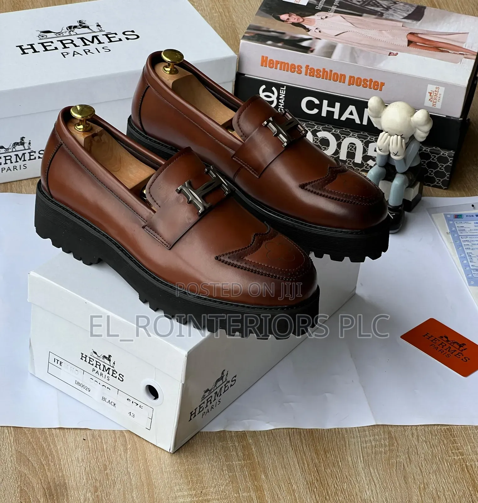 Herms Elegant Loafers