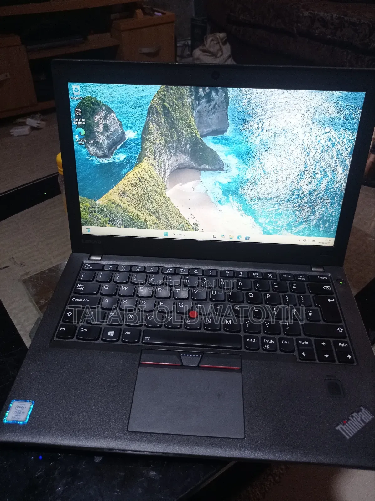 Laptop Lenovo ThinkPad X270 8GB Intel Core i5 SSD 256GB
