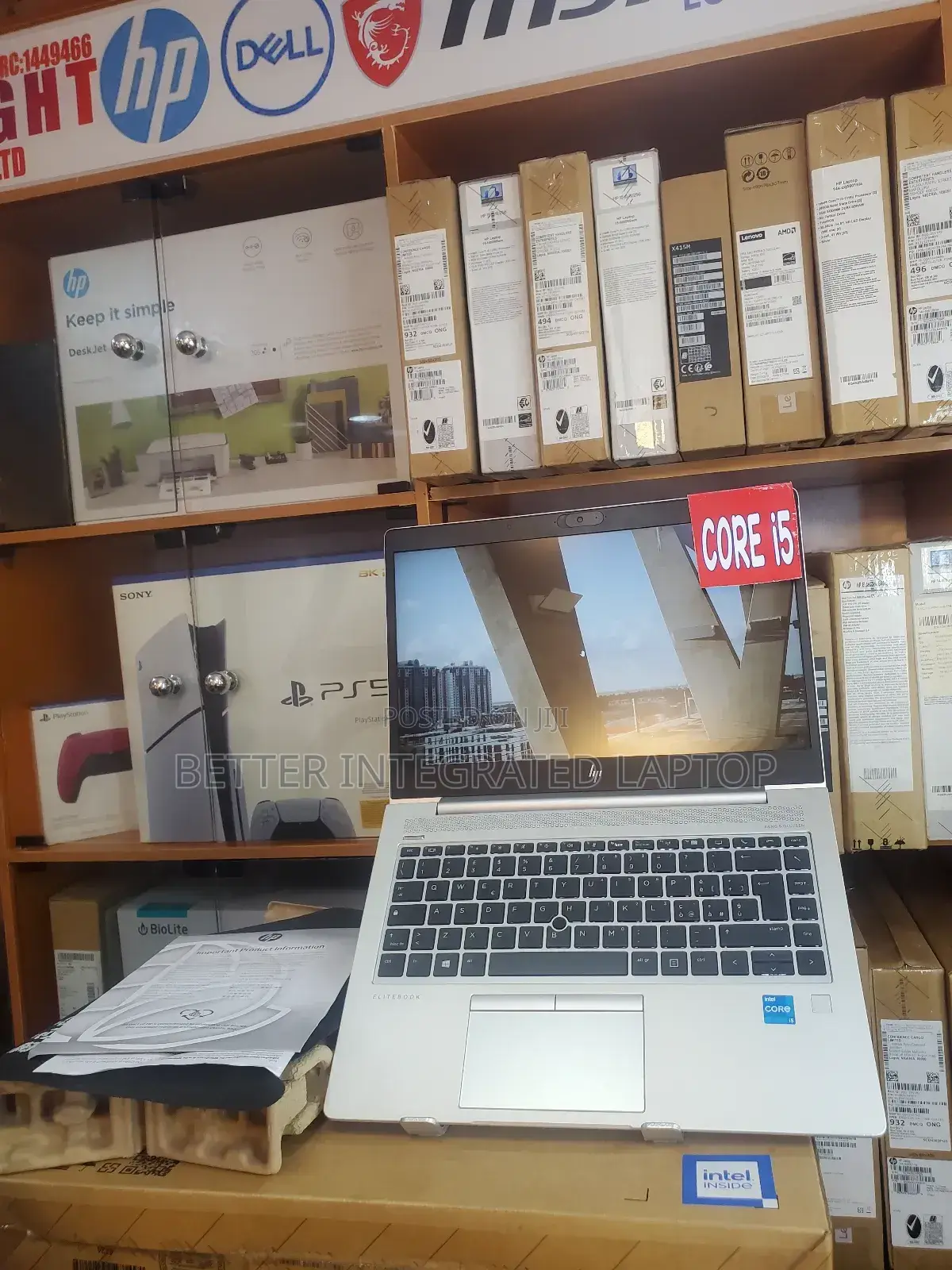 New Laptop HP ProBook 450 G3 8GB Intel Core i5 SSD 256GB