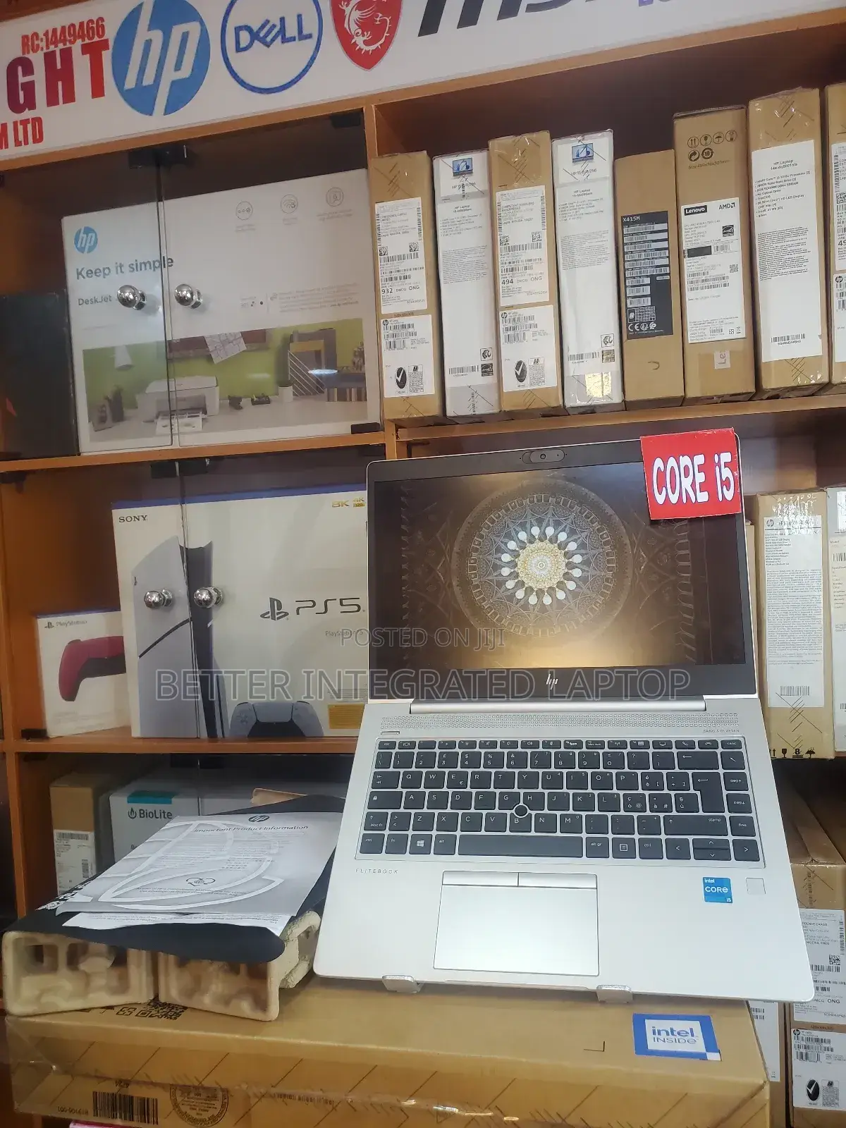 New Laptop HP ProBook 450 G3 8GB Intel Core i5 SSD 256GB