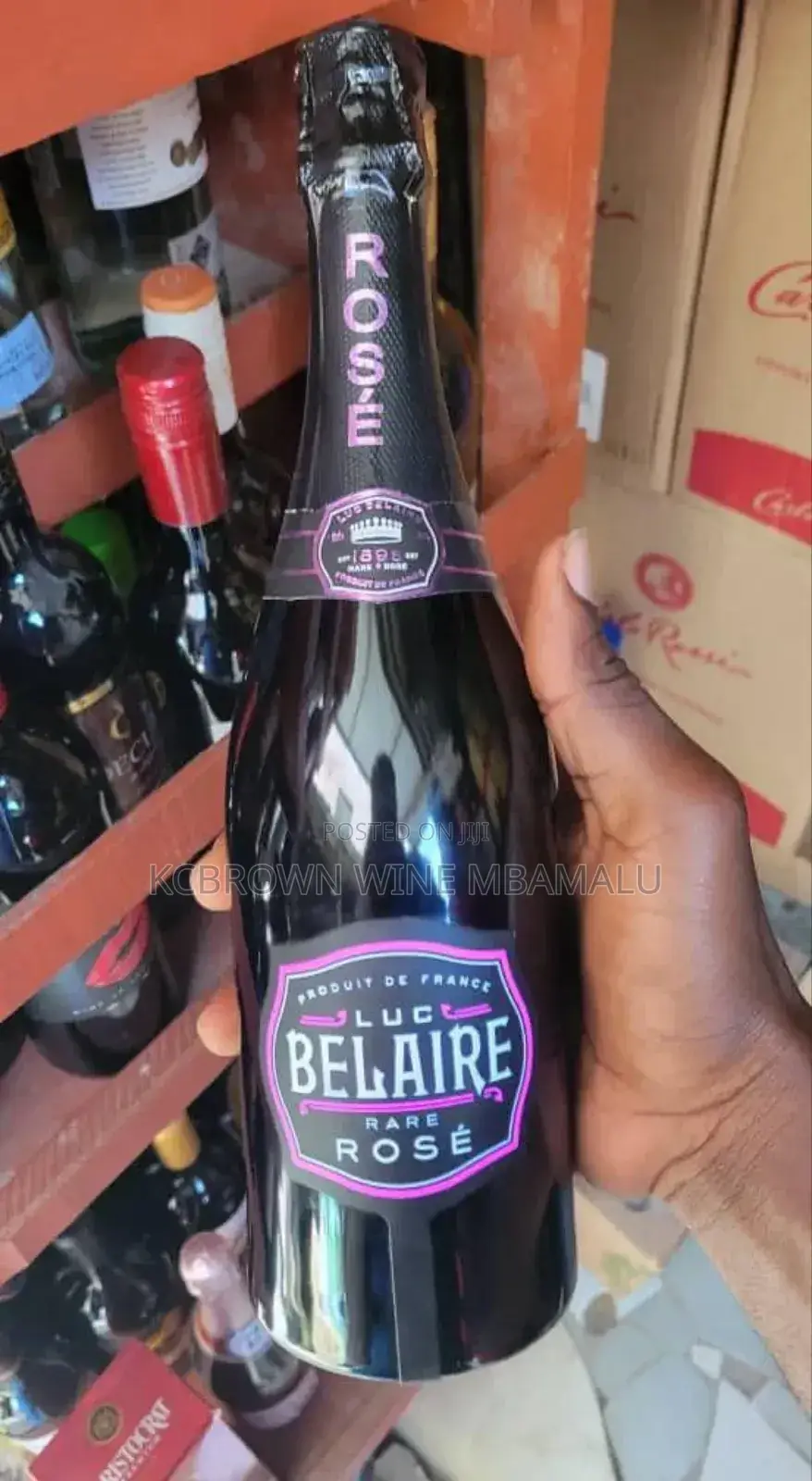 Belaire Rose With Lite By 12bott