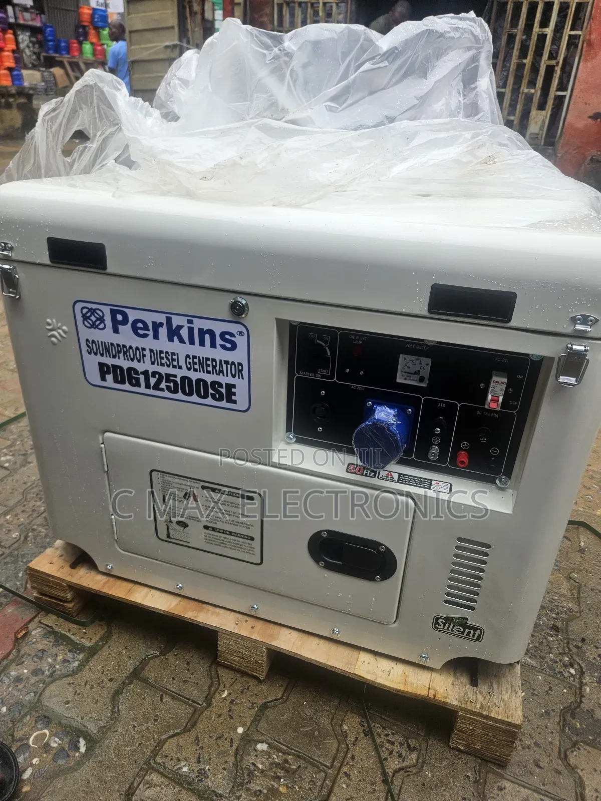 Perkins 12kva Diesel Soundproof Generator Available