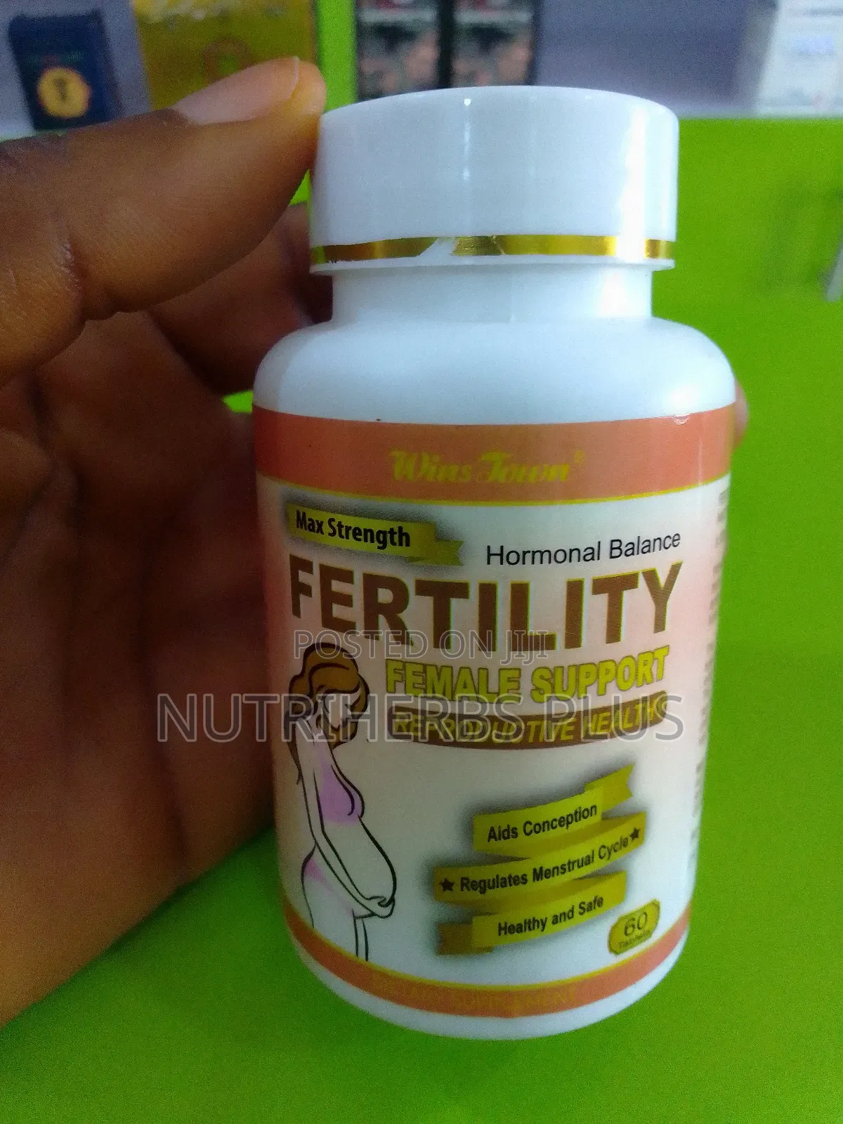 Wins Town Fertility Tablets: Natural Female Fertility Enhancer