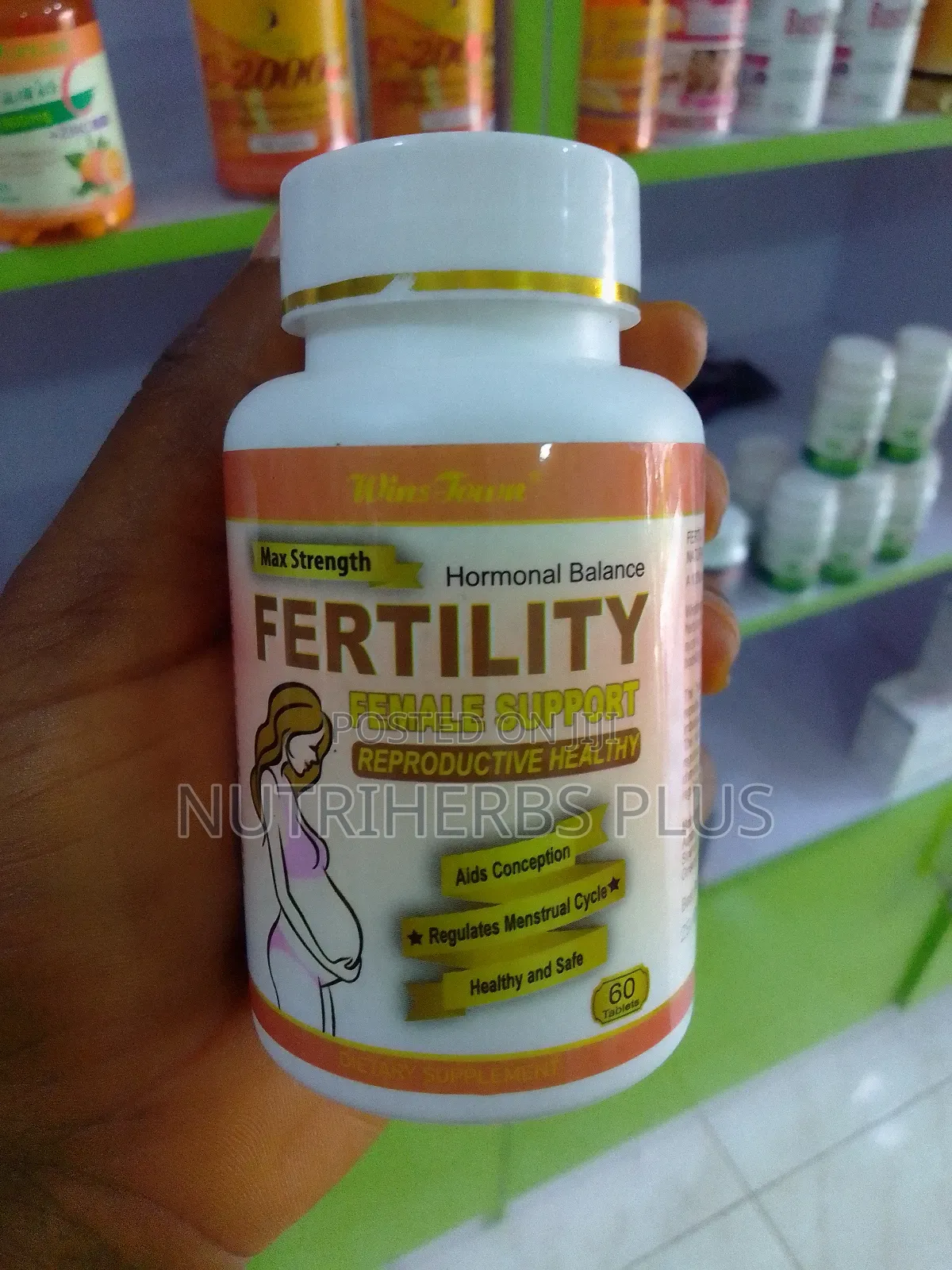 Wins Town Fertility Tablets: Natural Female Fertility Enhancer