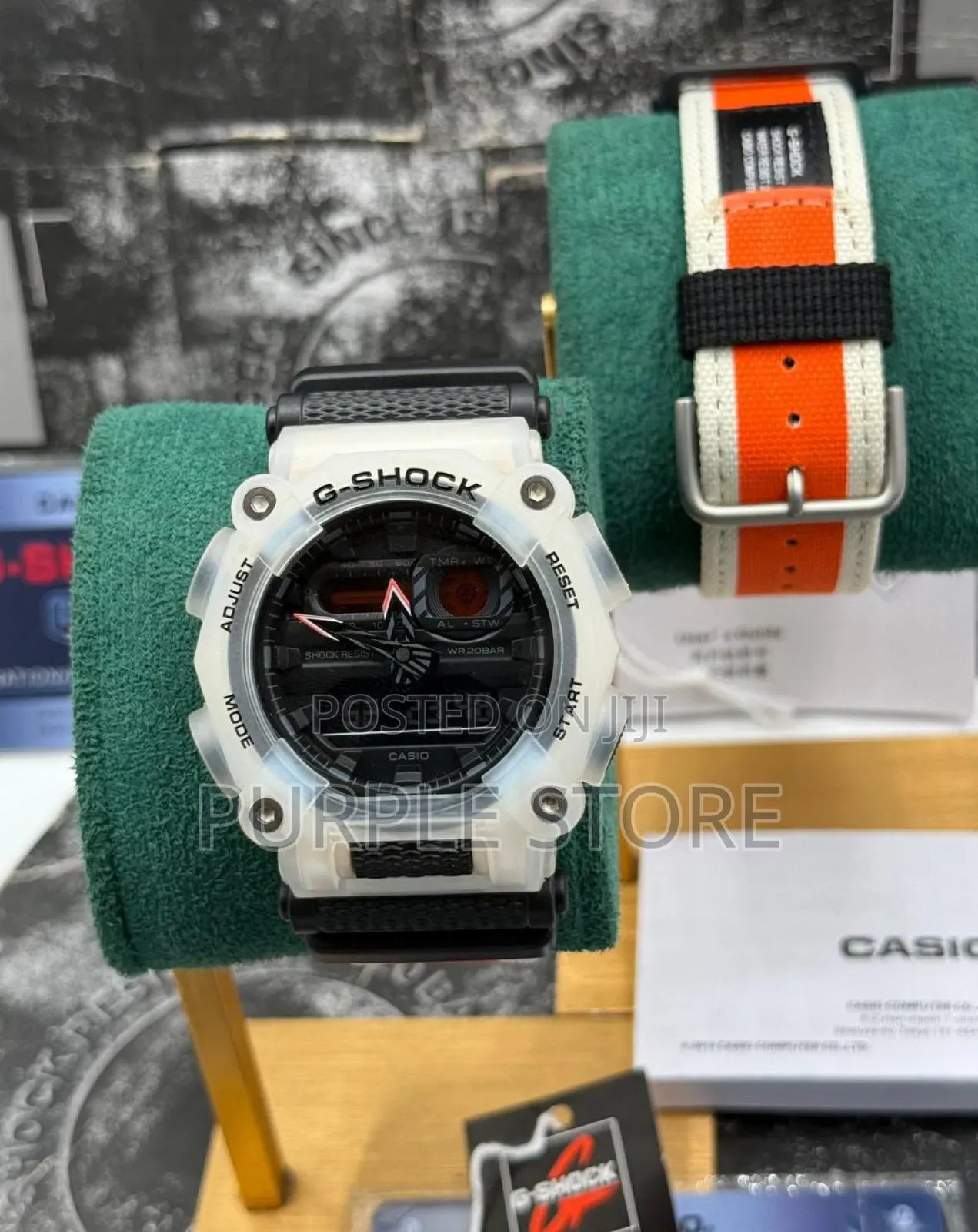 Gshock Quality Fabric Strap Watch