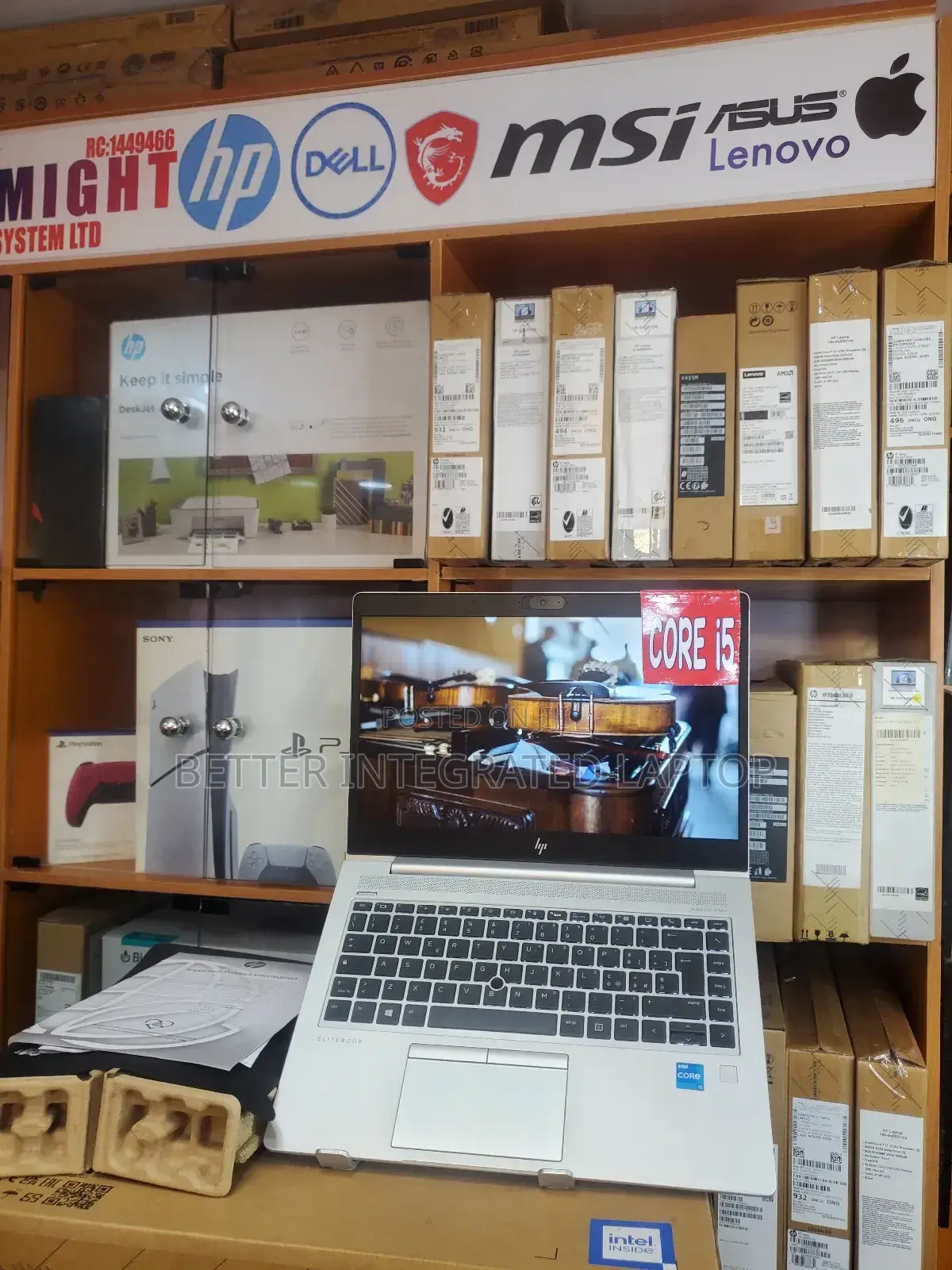 New Laptop HP ProBook 450 G3 8GB Intel Core i5 SSD 512GB