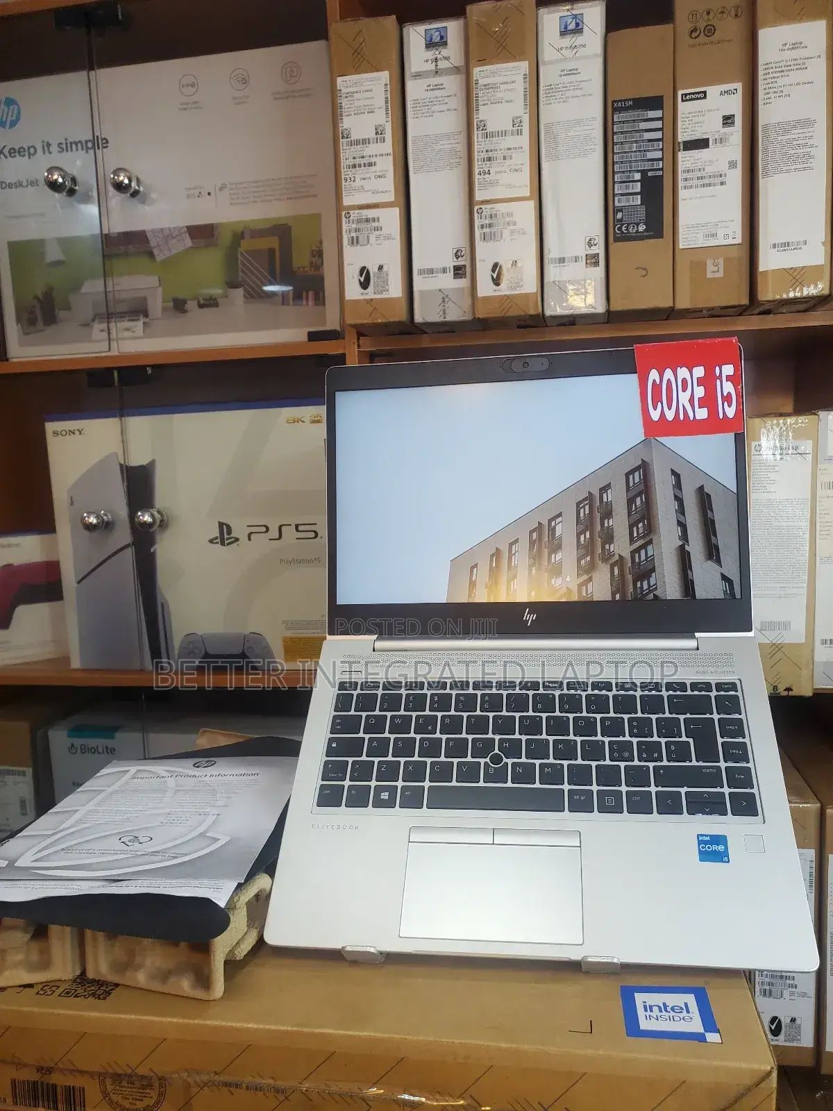 New Laptop HP ProBook 450 G3 8GB Intel Core i5 SSD 512GB