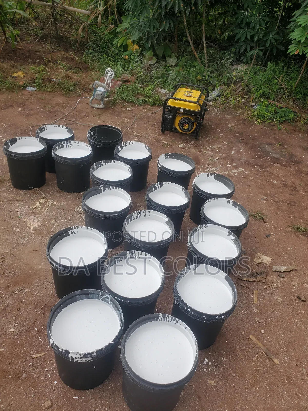 Emulsion and Textcoat Paint (Production Painting)