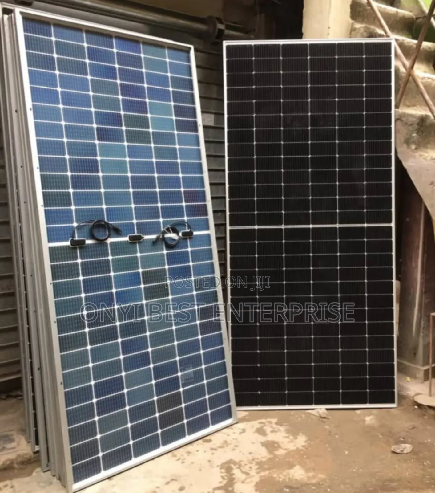 Jinko Bifacial Solar Panels 625watts 48v