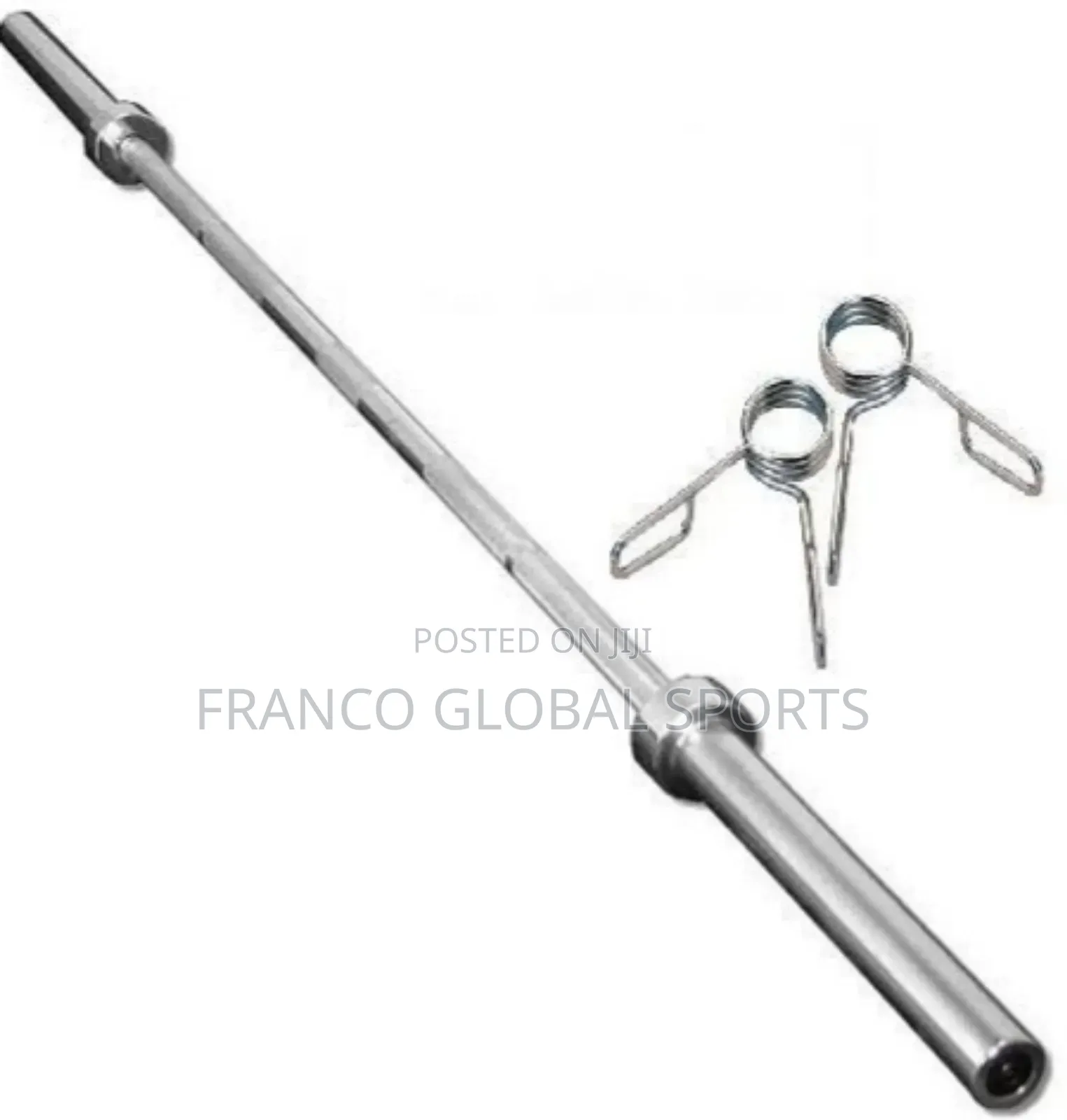 Olympic Barbell With Spring Collars