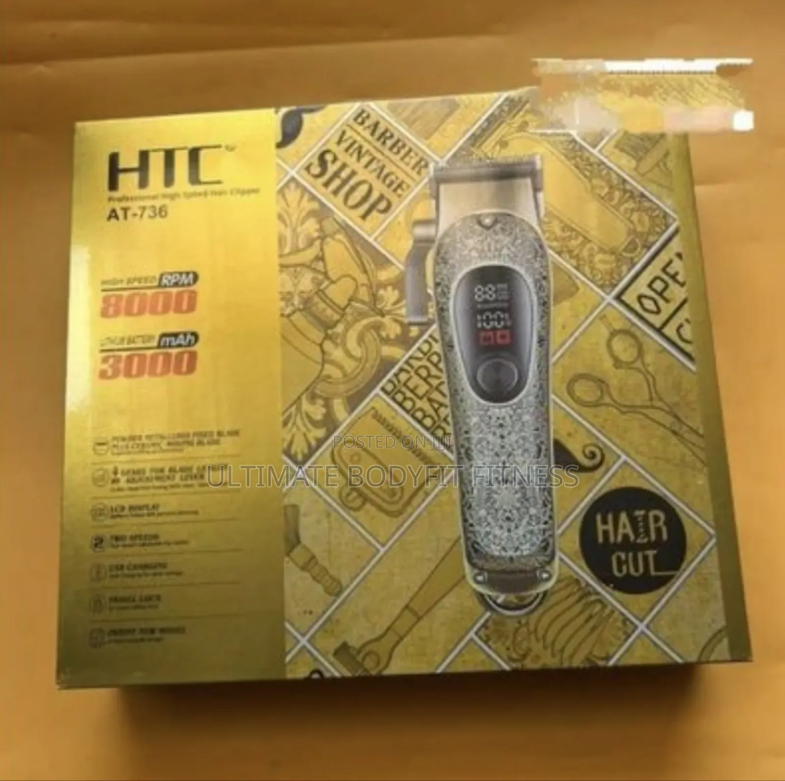 Brand New HTC Professional Rechargerable at-736 Clipper