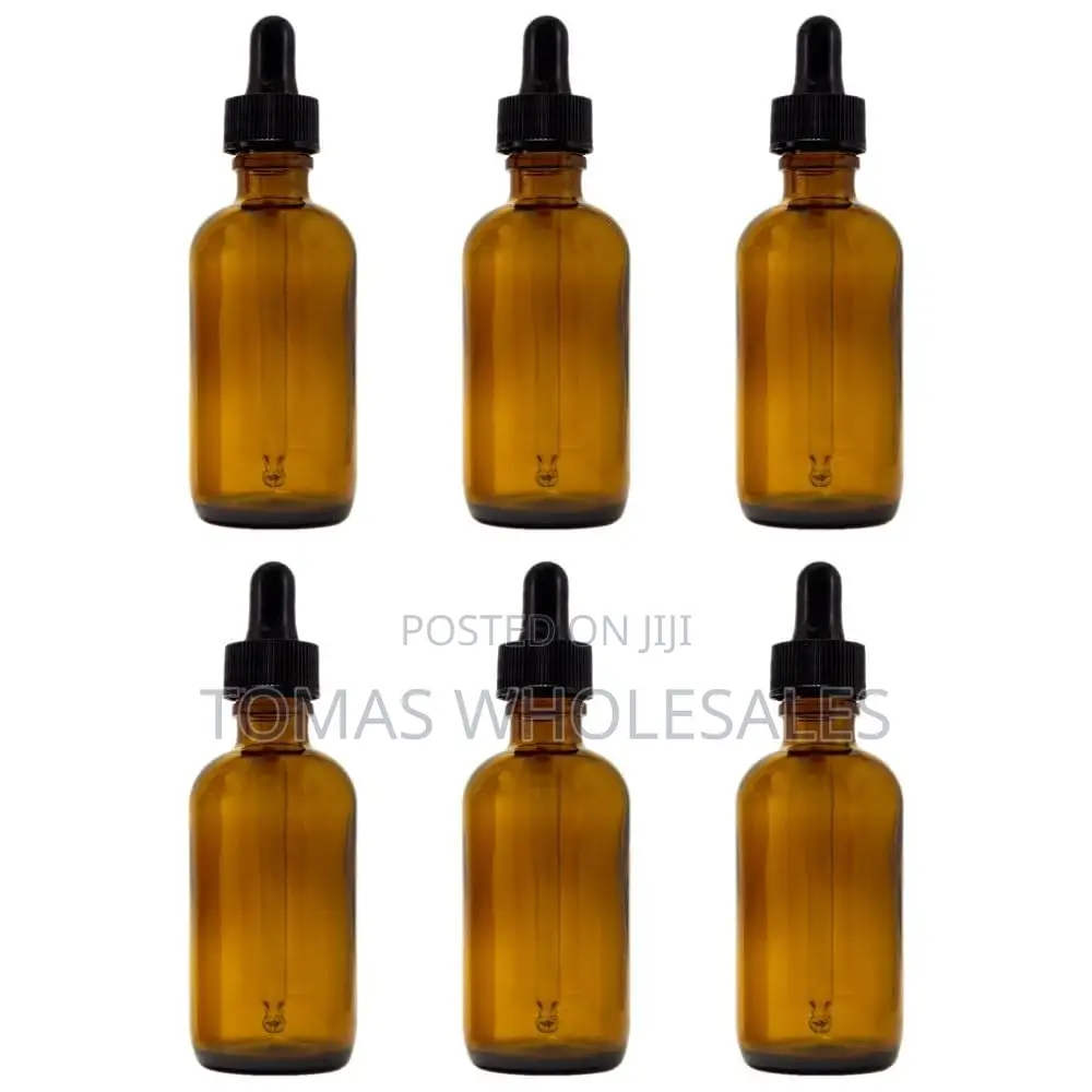 50ml Dropper Bottle For Serums, Oil - Amber Glass