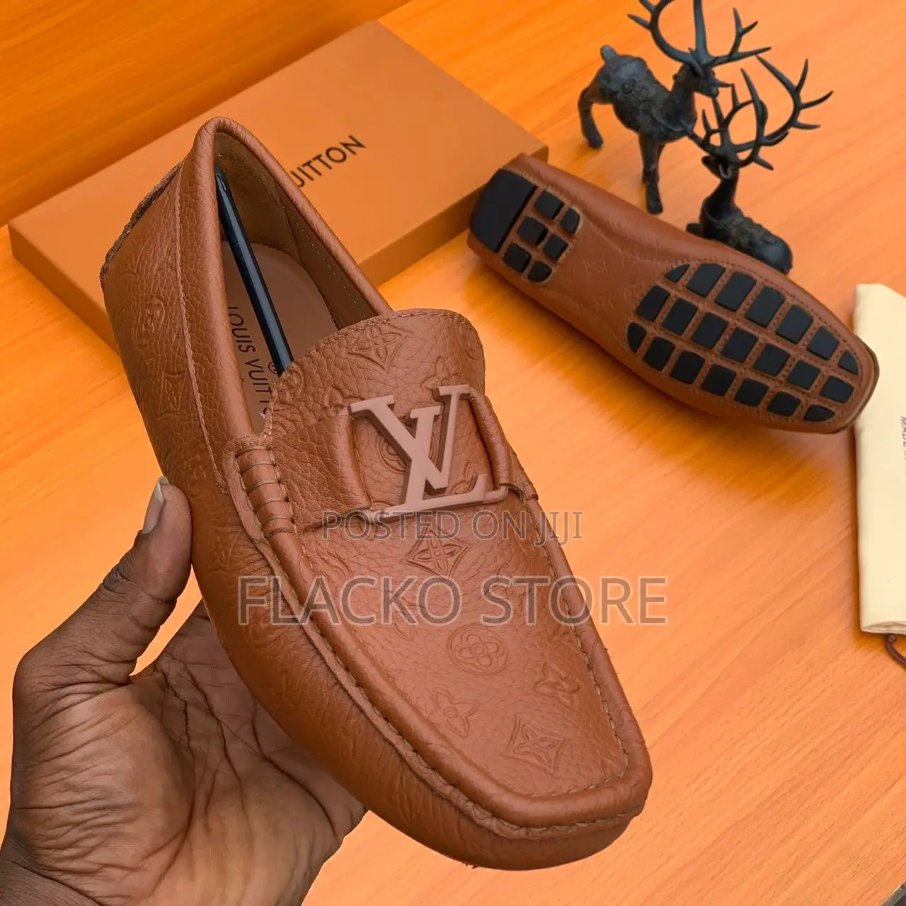 Original Louis Vuitton Loafers Shoes
