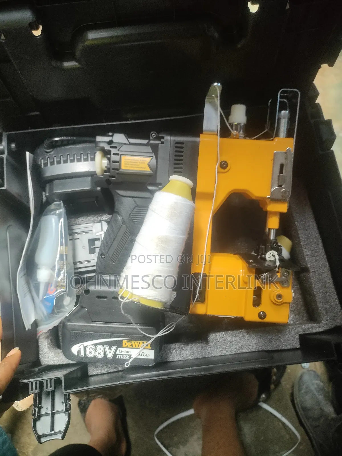 Cordless Dewalt Bag Closer