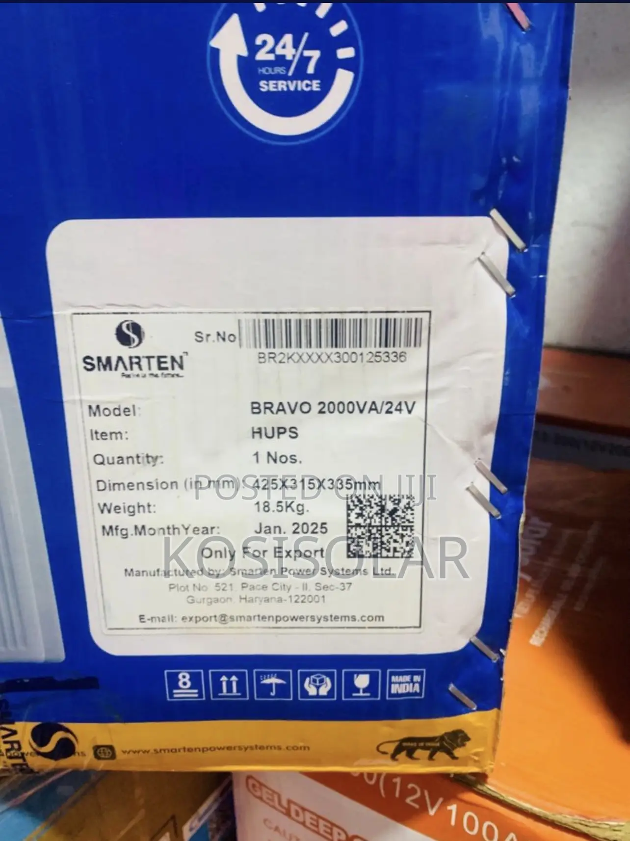 2kva 24v Smarten Pure Sine Wave Solar Inverter