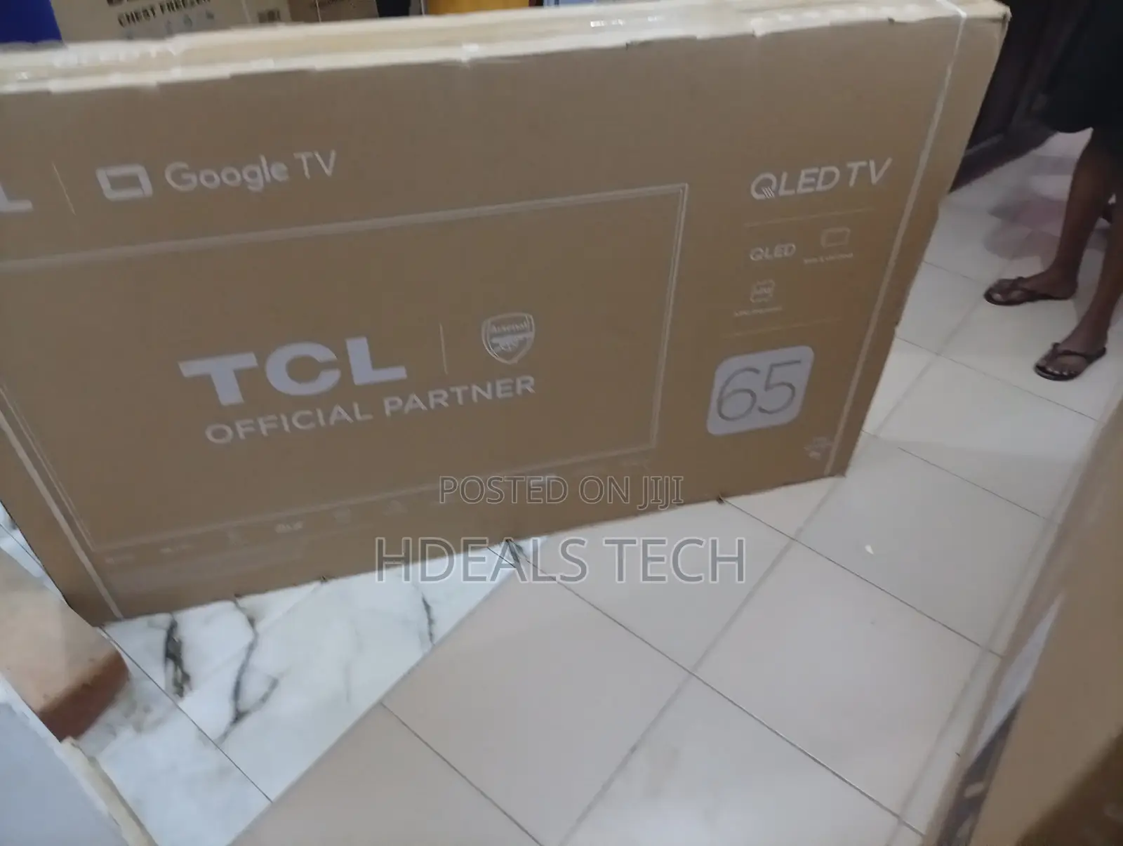 TCL 65-Inch Theater-Feel Tv With Google Assistant
