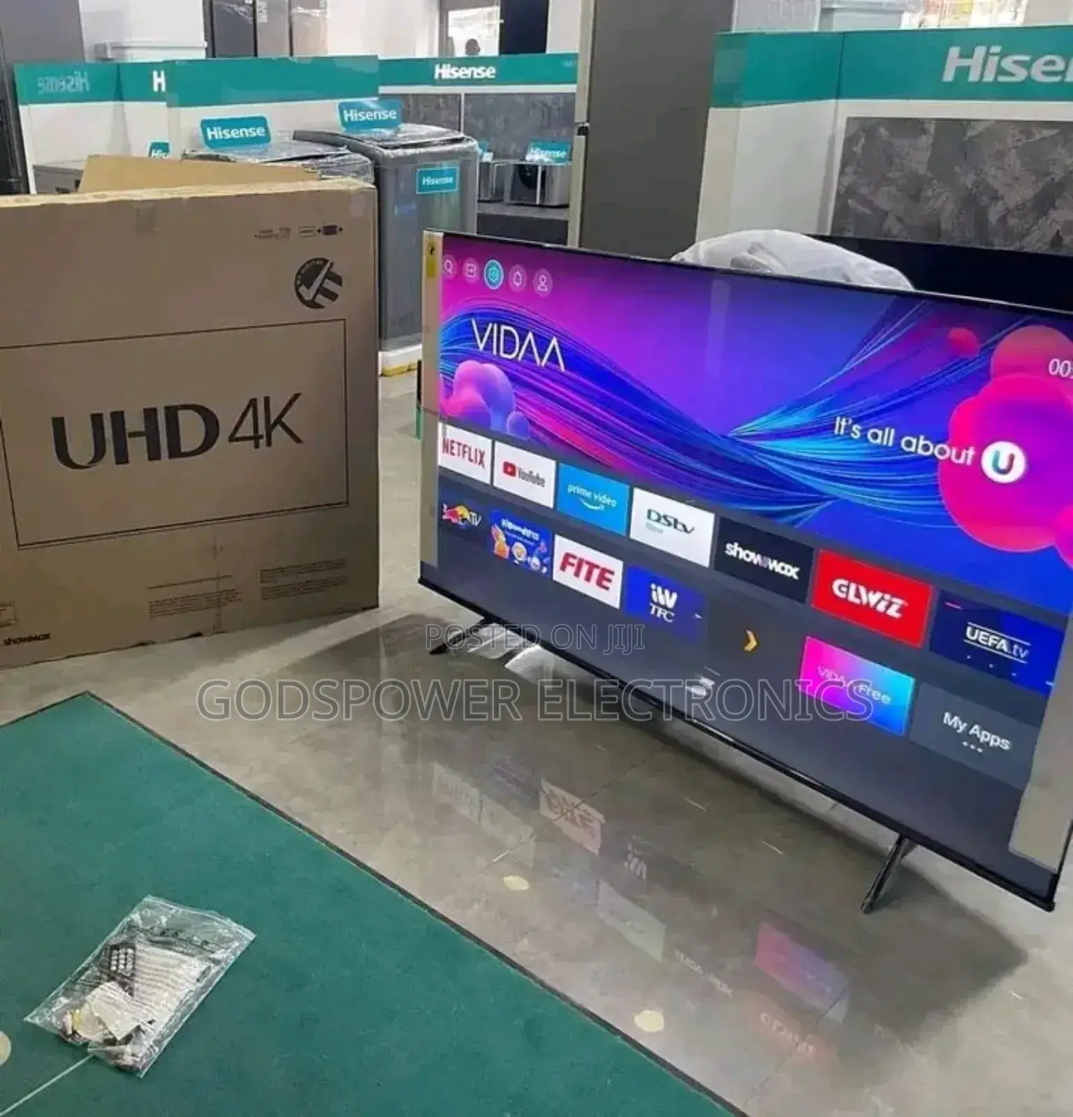 Brand New Hisense 55 Inches Full Uhd Smart Tv