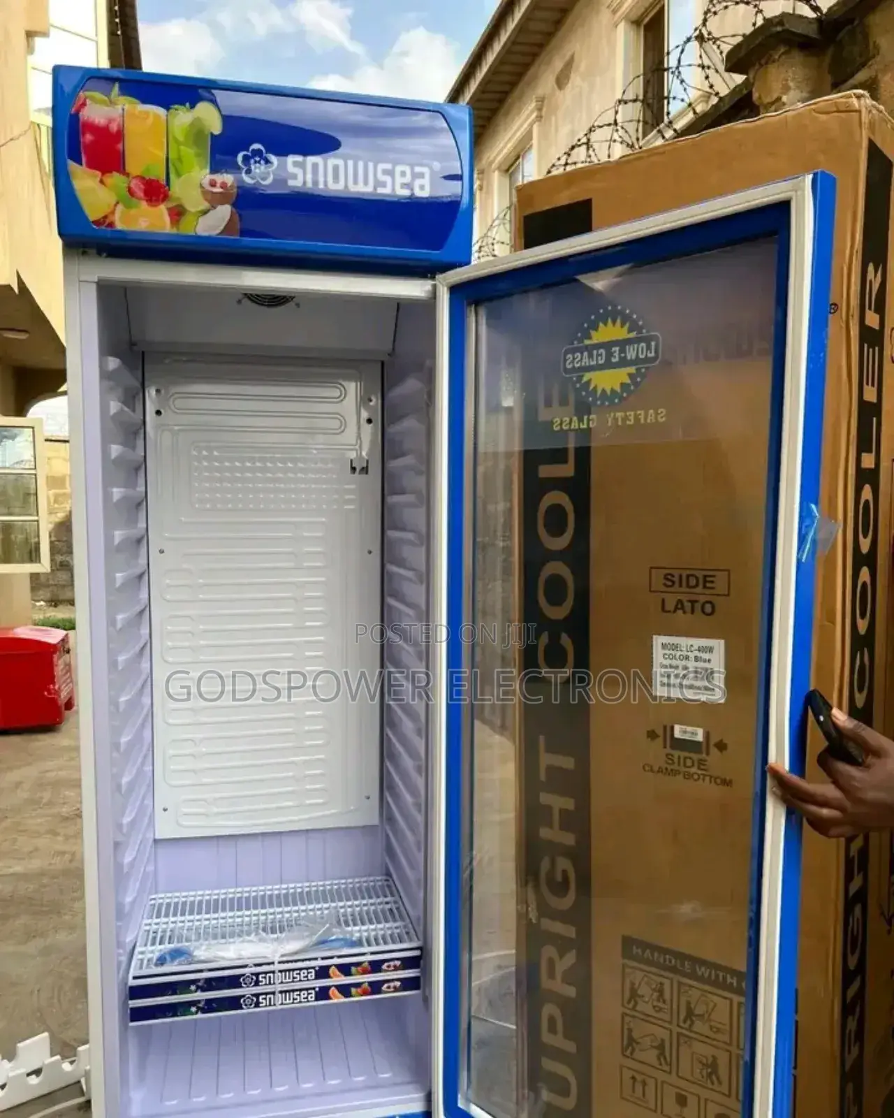 Snowsea Showcase, Supermarket Display Chiller 400l Biggest Size