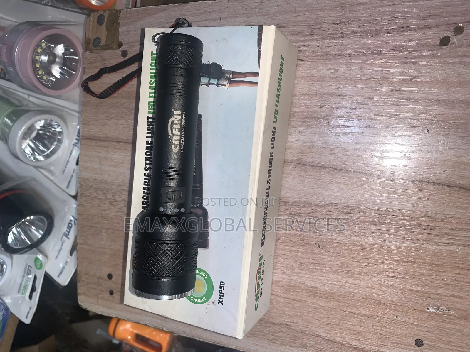 Industrial Light With Charging Port
