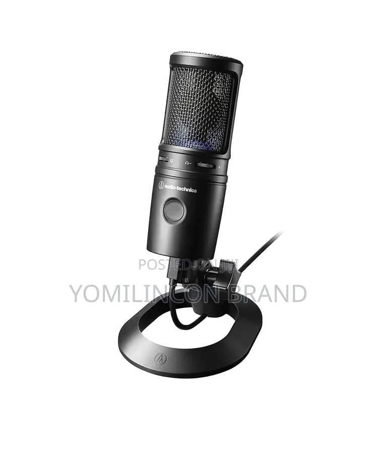 Audio-Technica At2020usb-X Cardioid Condenser Usb Microphone, Black