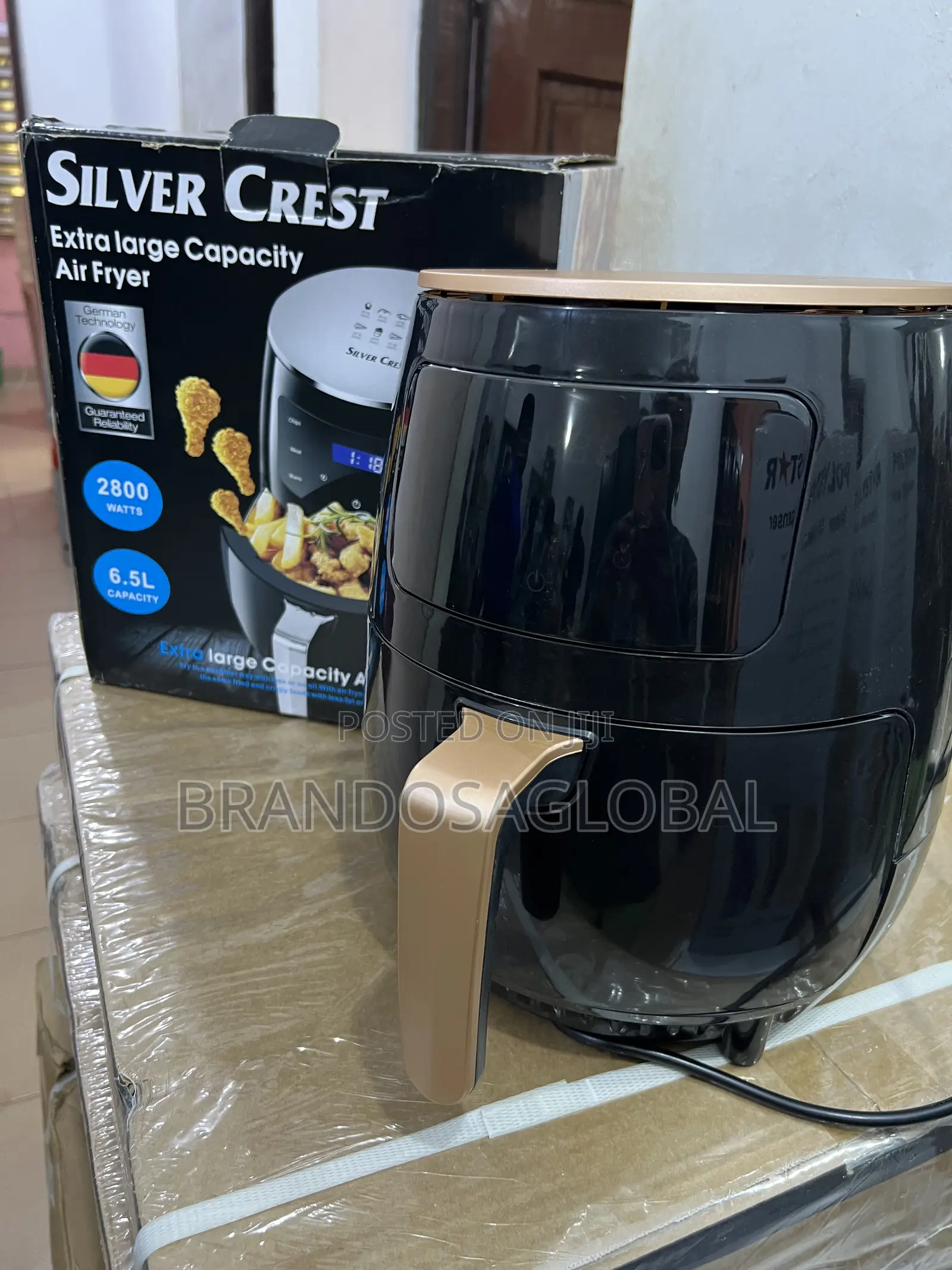 Silver Crest 6.5l Family Air Fryer – Oil-Free Cooking Solution