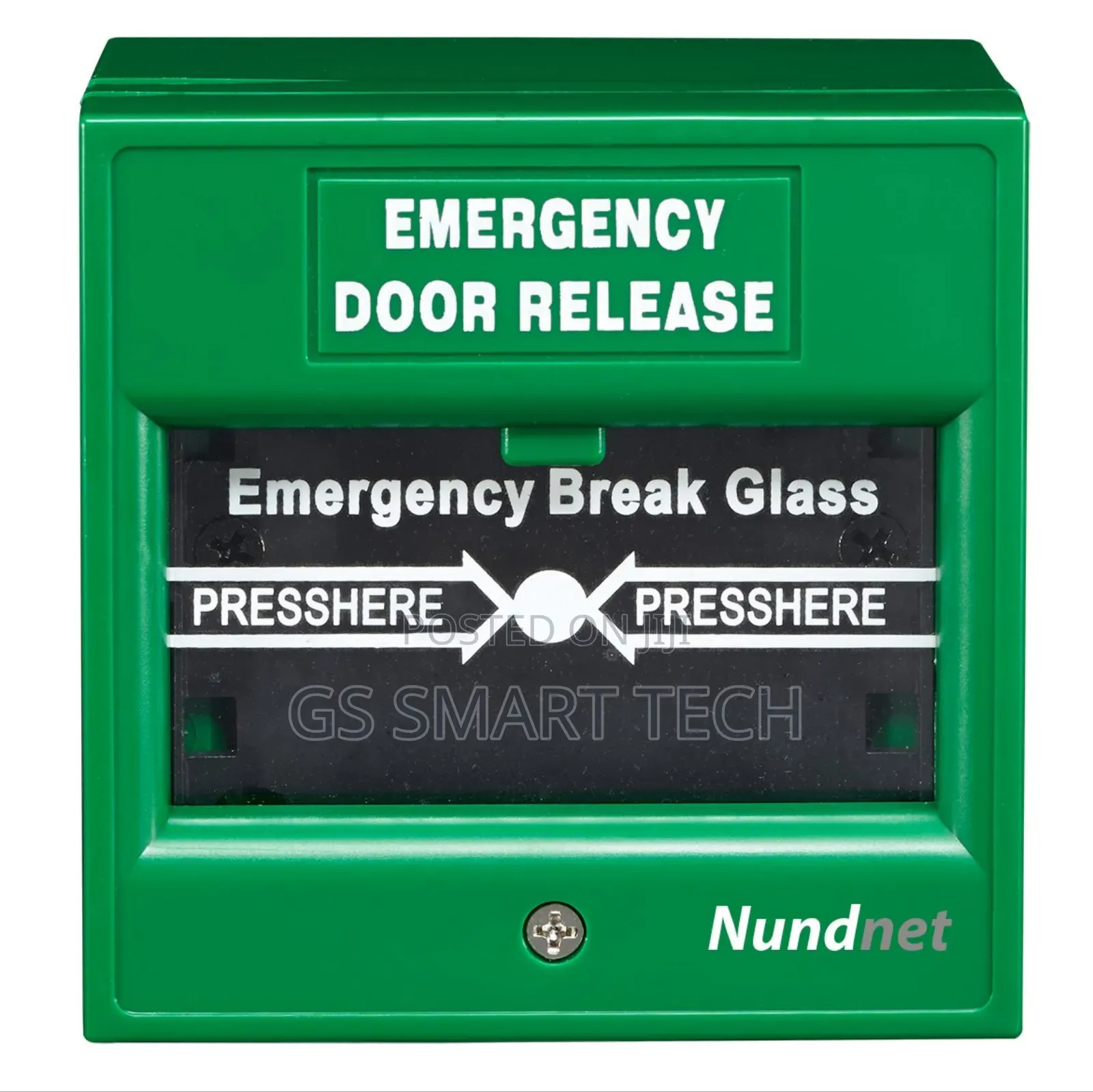 Green Break Glass for Access Control Resettable