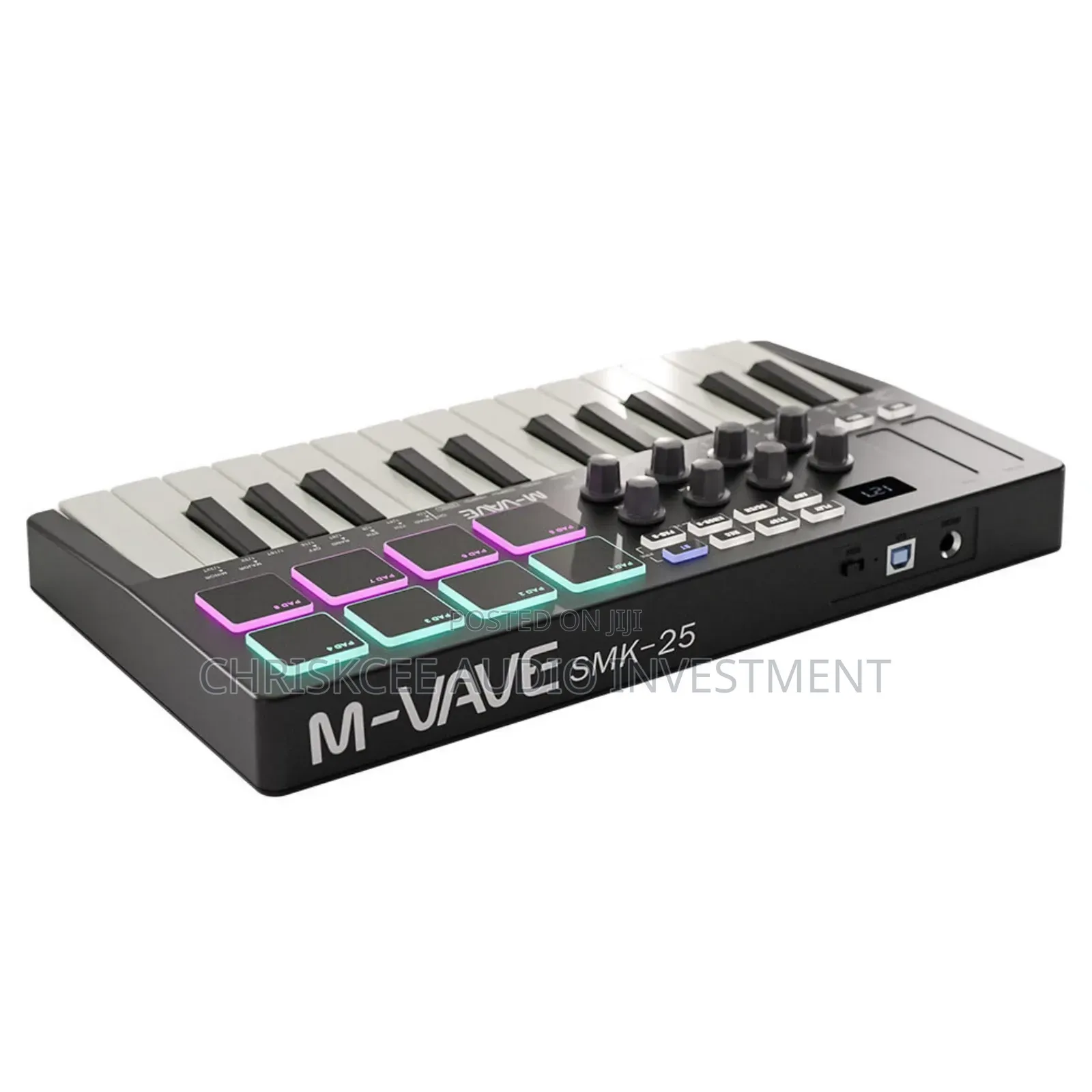 M-Vave 25keys SMK-25 Portable Midi Keyboard