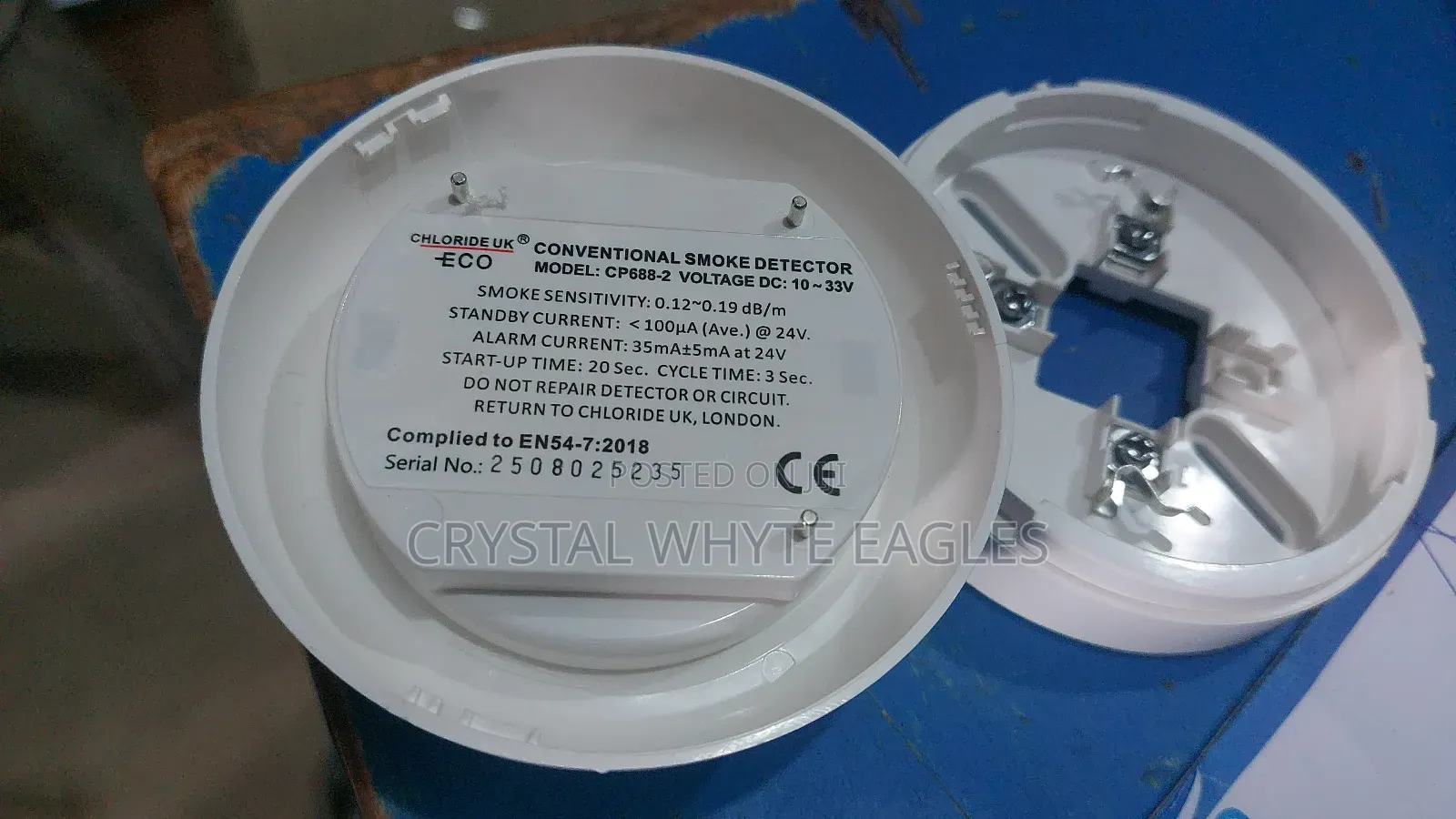Conventional Chloride Eco Smoke Detector