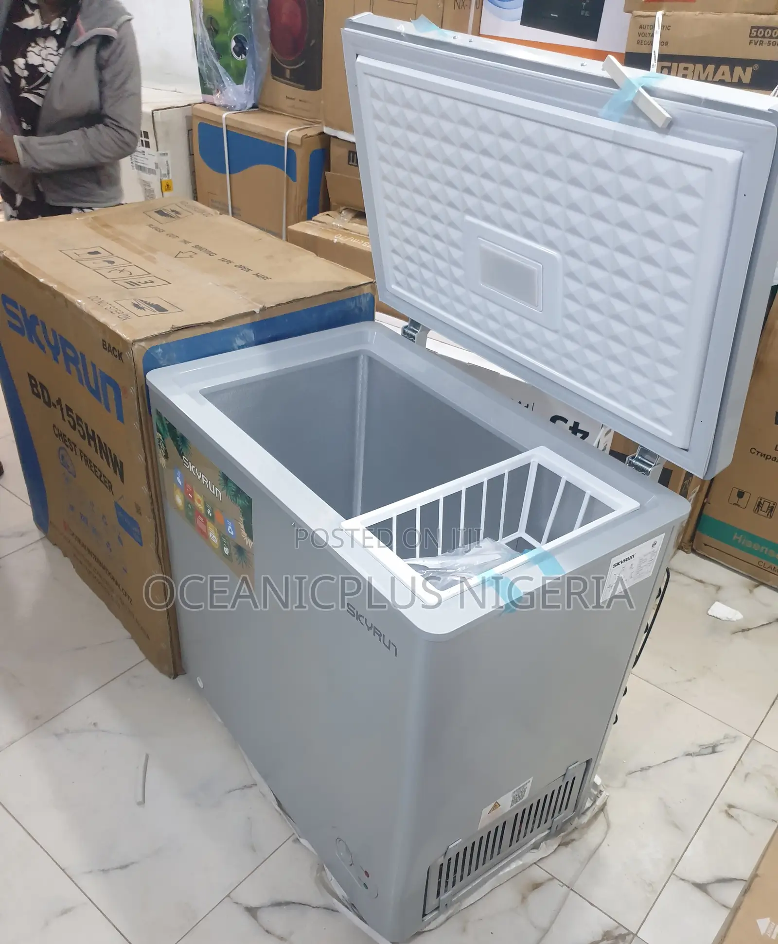 Stylist Centerpiece Skyrun Bd-155hnw Chest Freezer