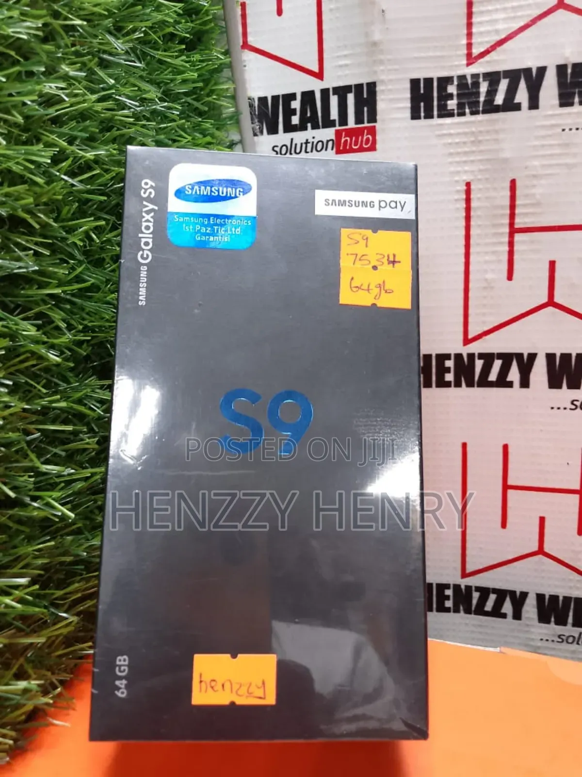 New Samsung Galaxy S9 128 GB Black
