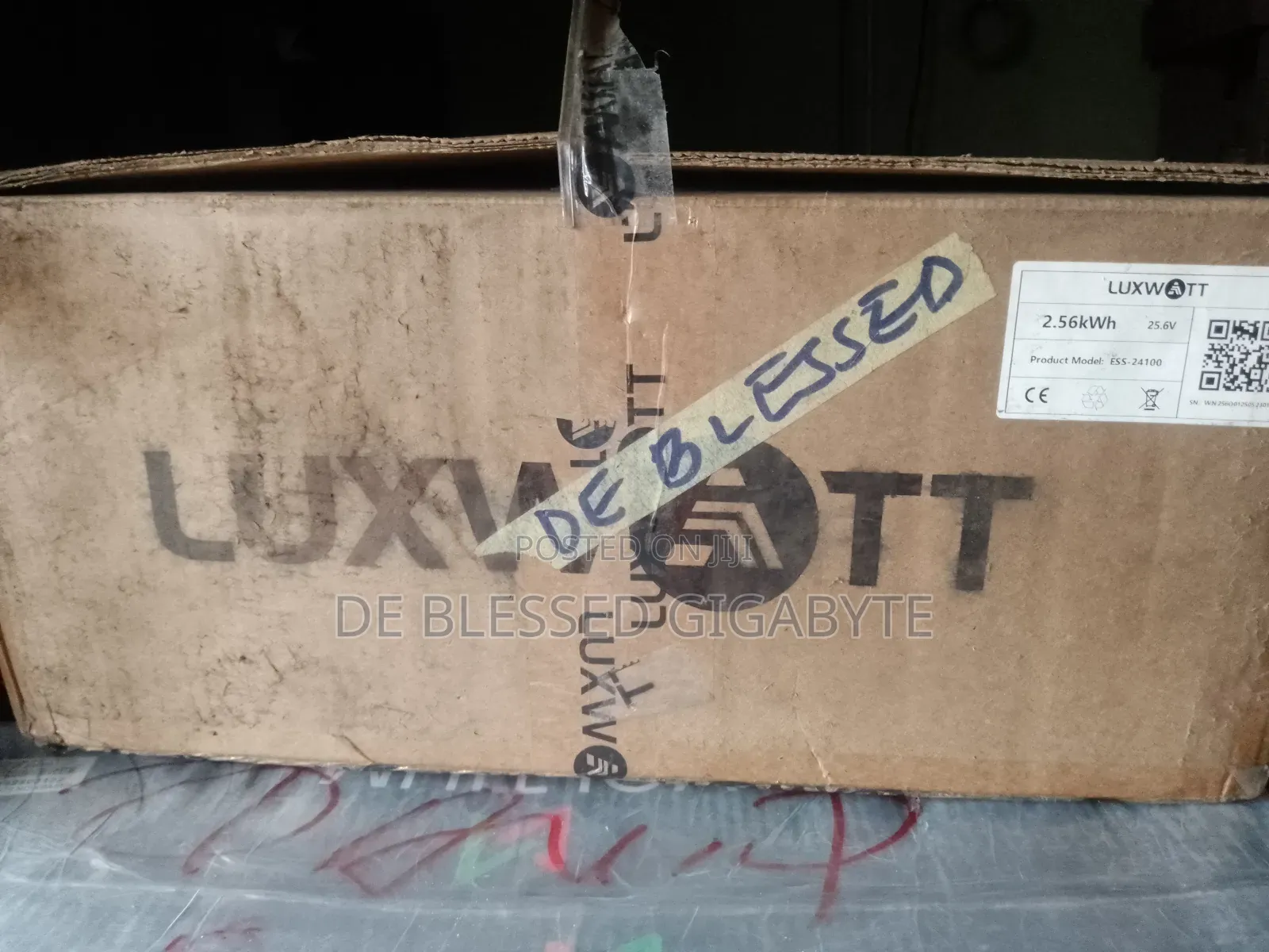 2.58kwh 24v Luxwatts Lithium Battery