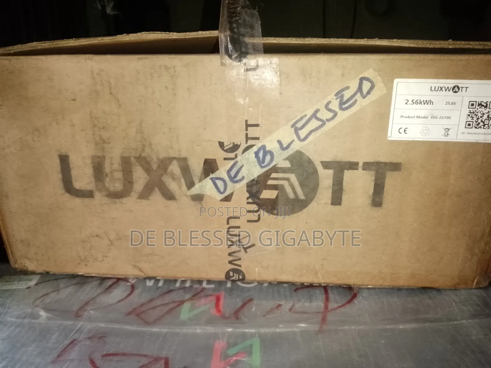 2.58kwh 24v Luxwatts Lithium Battery