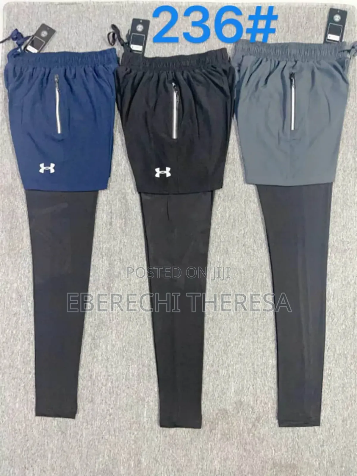 Men Sports Short With Long Tight