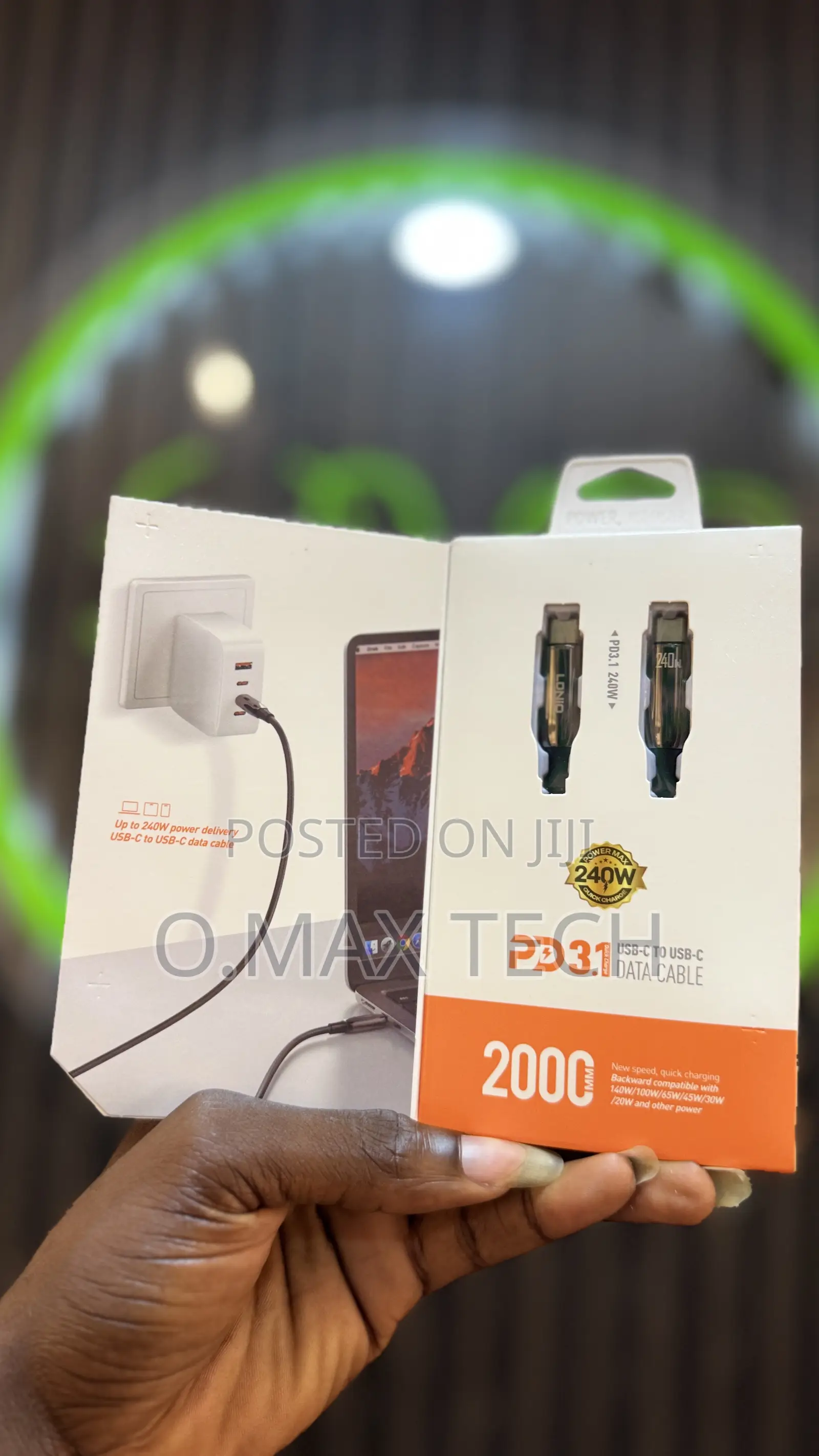 Ldnio Lc921c 240w High Power Pd3.1 Fast Charging- 2m