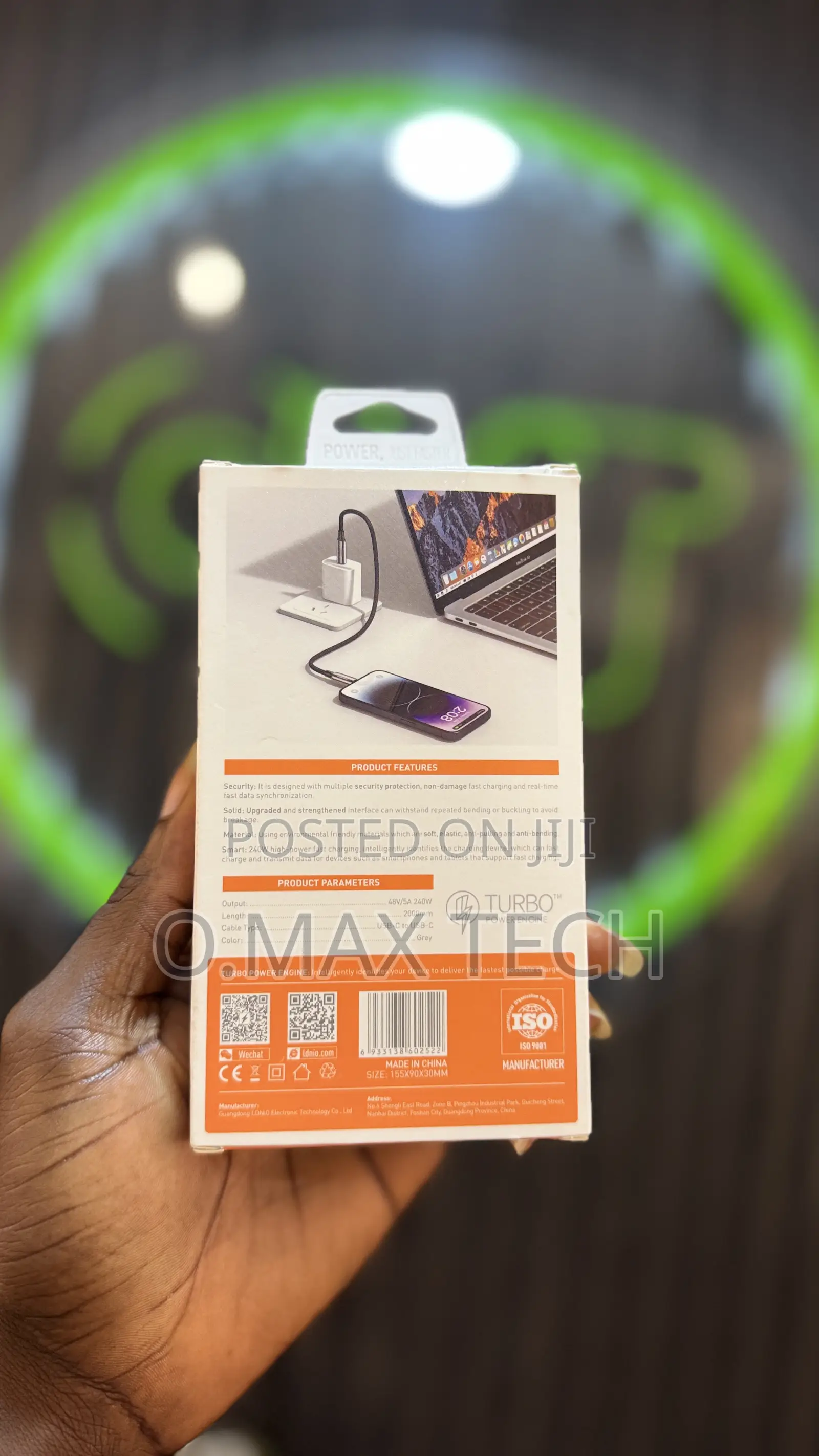 Ldnio Lc921c 240w High Power Pd3.1 Fast Charging- 2m
