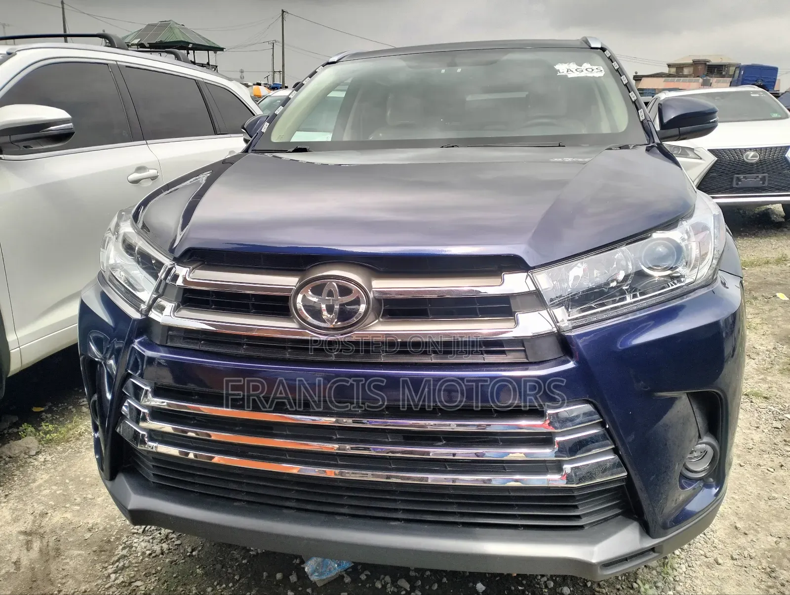 Toyota Highlander Limited Platinum V6 4x2 (3.5L 6cyl 6A) 2016 Blue