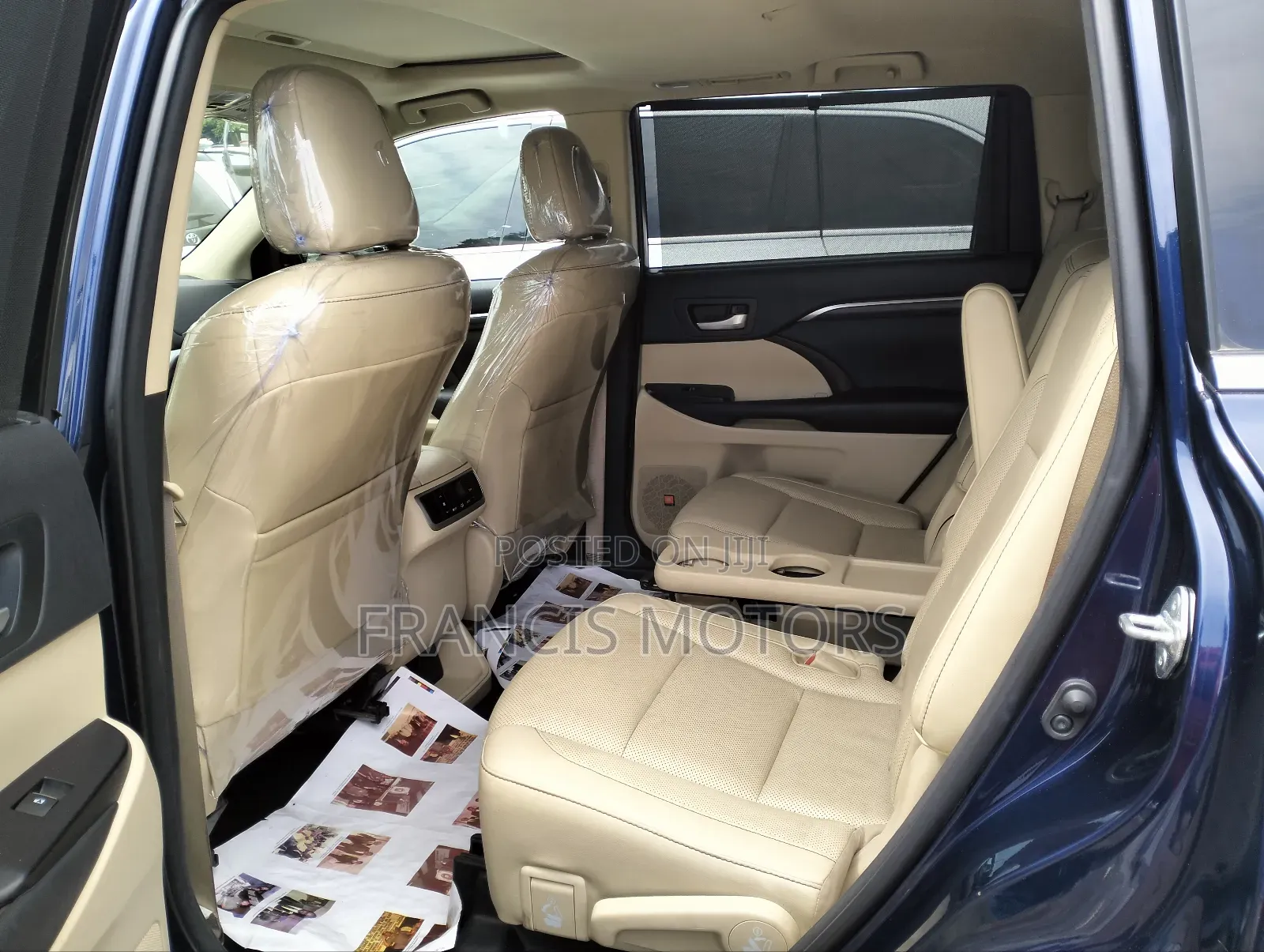 Toyota Highlander Limited Platinum V6 4x2 (3.5L 6cyl 6A) 2016 Blue