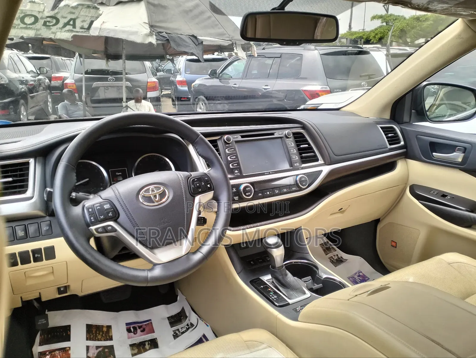 Toyota Highlander Limited Platinum V6 4x2 (3.5L 6cyl 6A) 2016 Blue