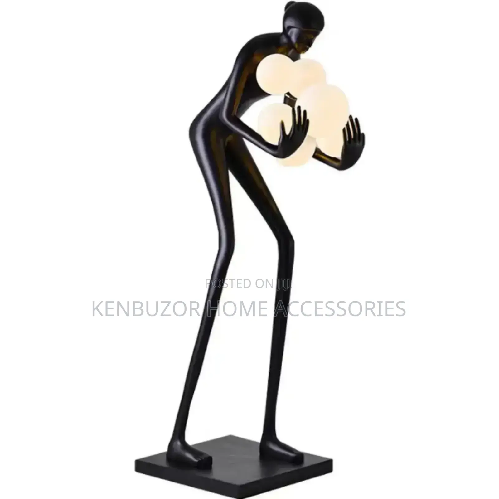 Humanoid Light Men Women Sculpture Model for Home Hotel Decoration