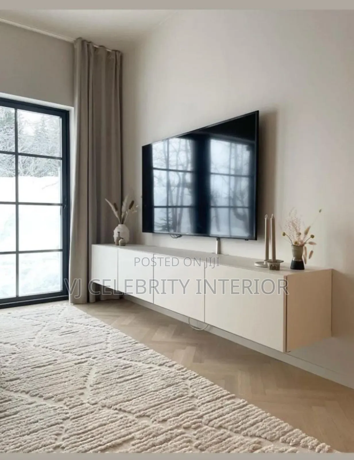 Brandnew 8ft Tv Console With Led Light