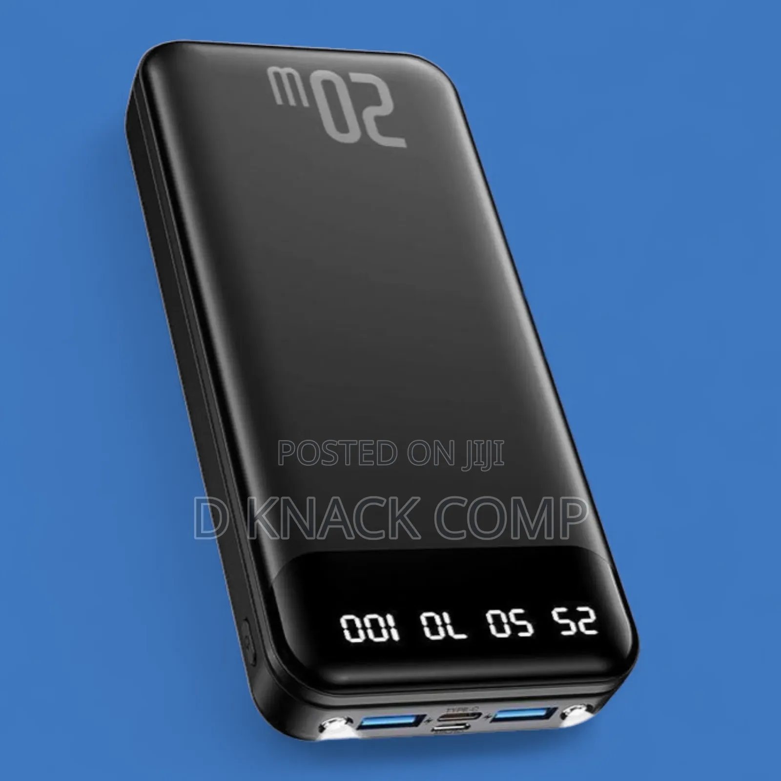 20000mah Power Banks 74wh Portable Charger Ultra Slim Battery Pack