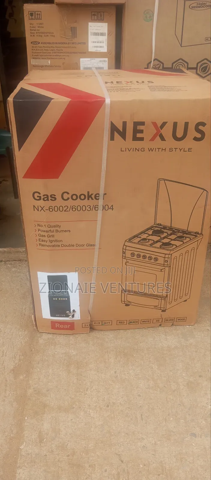 3gas 1 Electric Gas Cooker