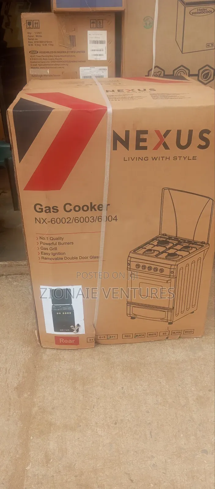 3gas 1 Electric Gas Cooker