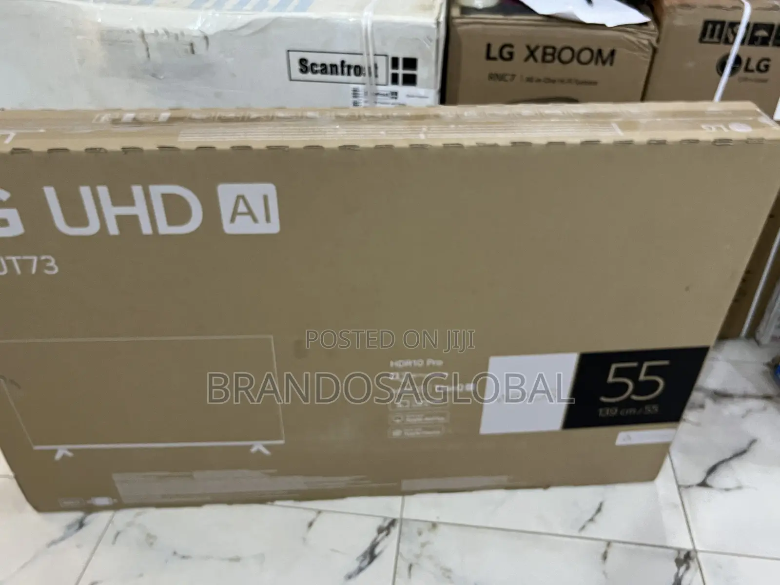Lg Ut73006la 55” Uhd Smart Tv – Hdmi, Usb, Wi-Fi Enabled