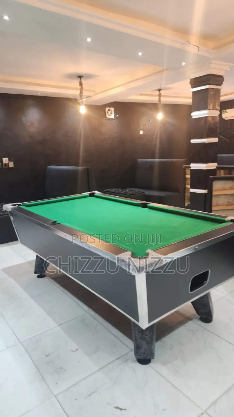Wooden Top Hdf Standard Coin Operated Snooker Billiard Pool Table
