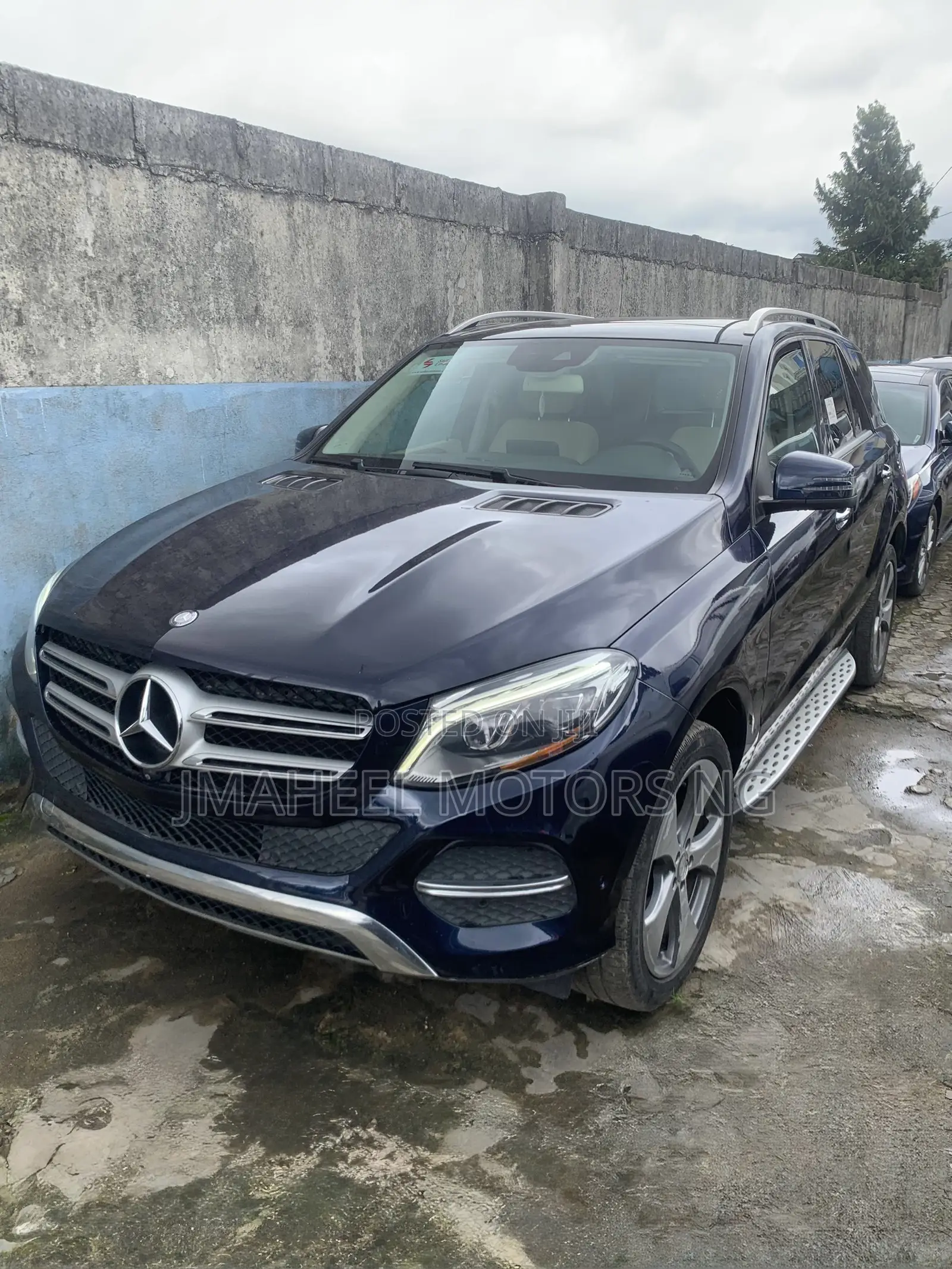 Mercedes-Benz GLE-Class GLE 350 2017 Blue