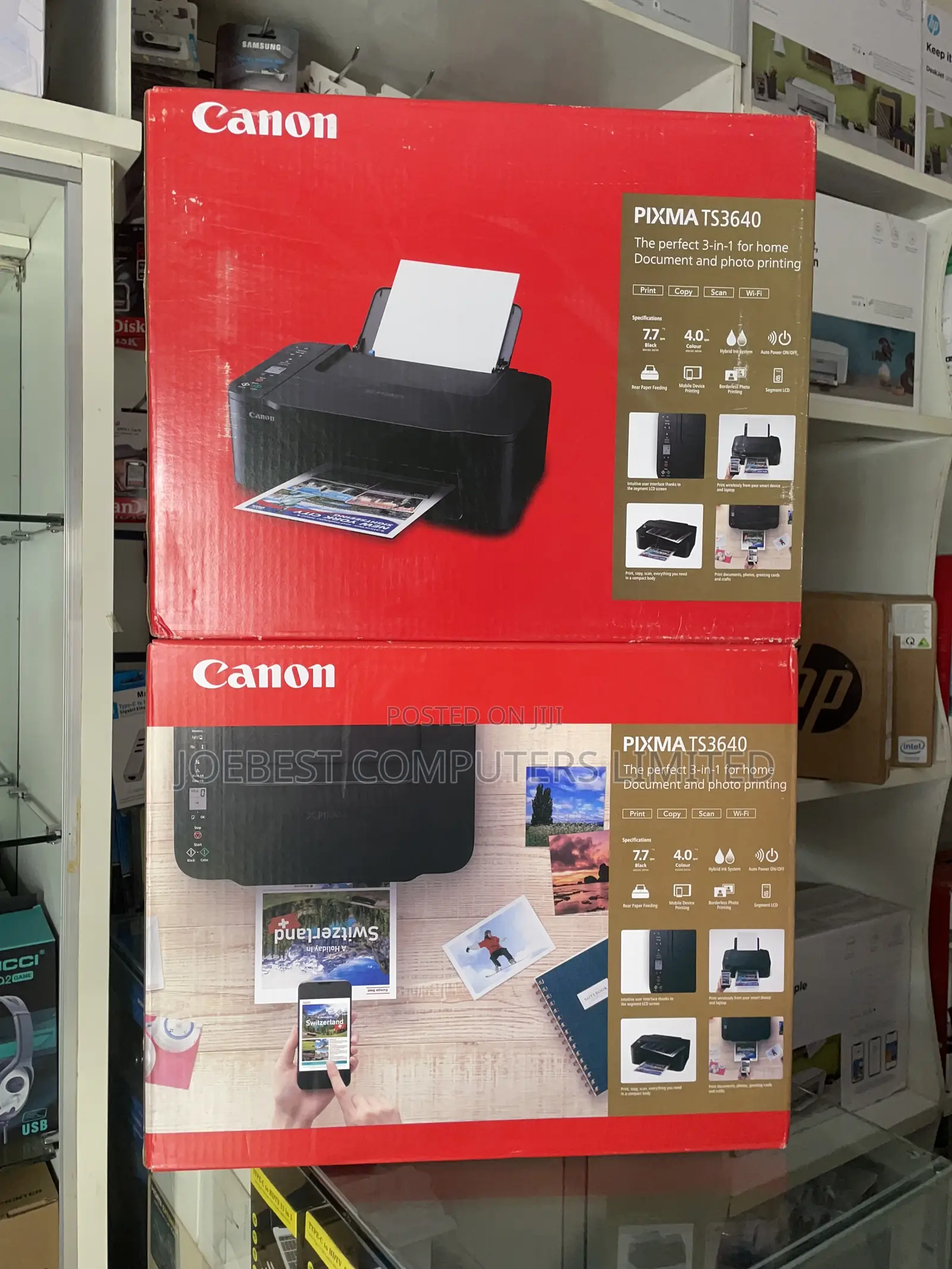 Cannon Pixma Ts3640 Print,Scan,Copy Wifi