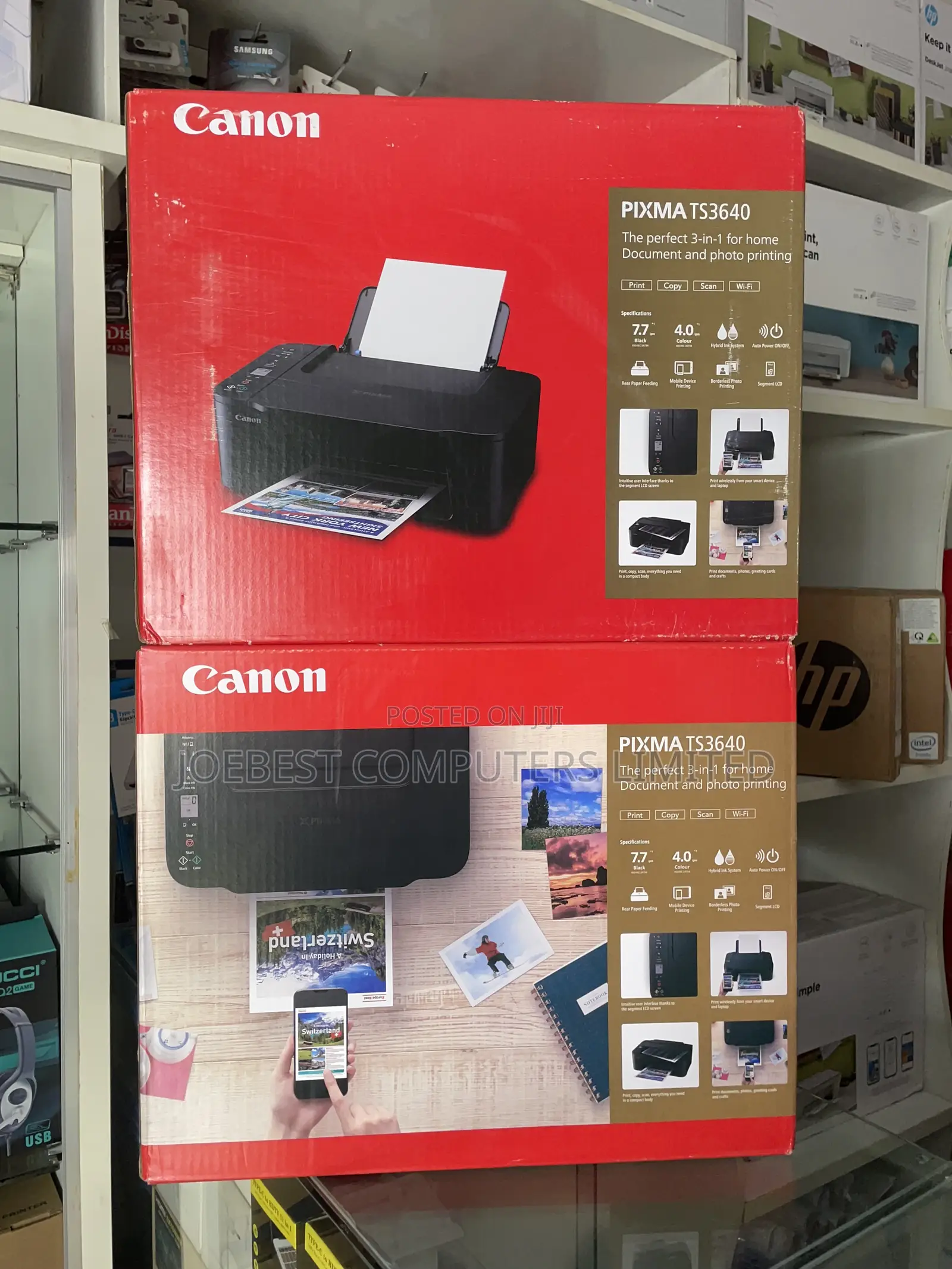 Cannon Pixma Ts3640 Print,Scan,Copy Wifi