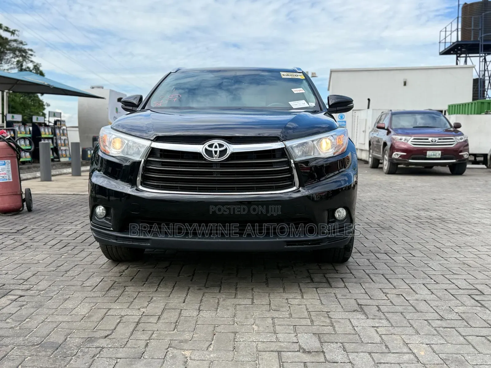 Toyota Highlander XLE V6 4x2 (3.5L 6cyl 6A) 2016 Black